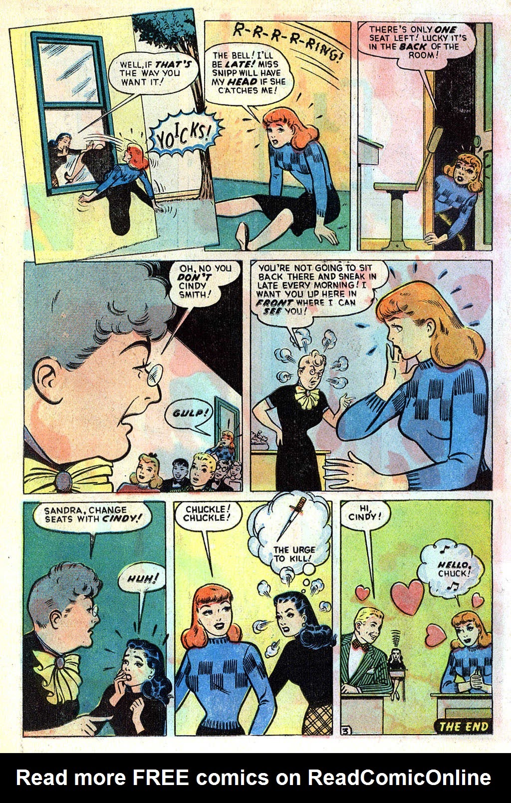 Read online Mitzi's Boy Friend comic -  Issue #2 - 14