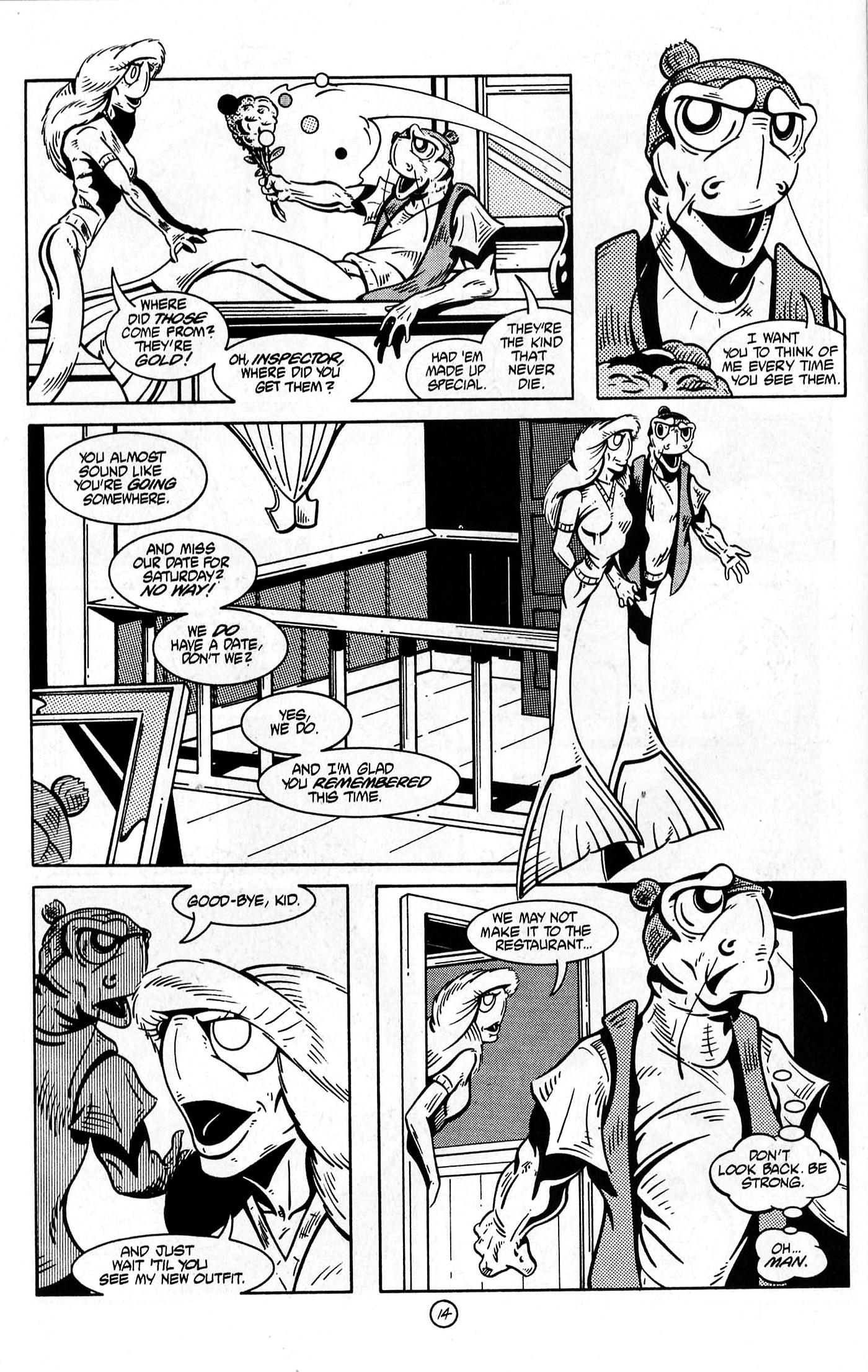 Read online The Fish Police comic -  Issue #26 - 16