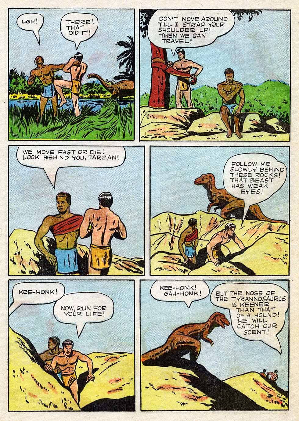 Read online Tarzan (1948) comic -  Issue #7 - 17
