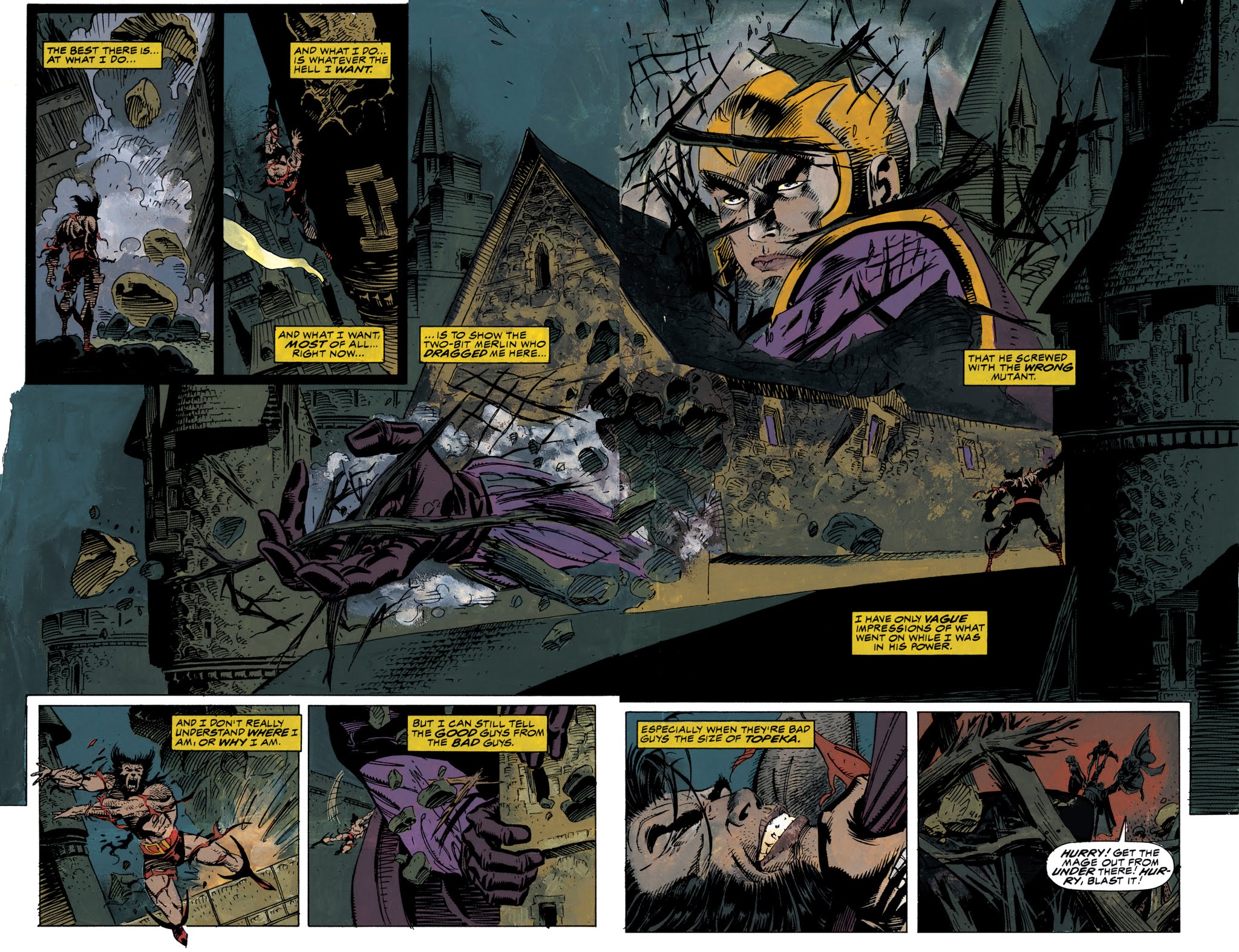 Read online Wolverine: Rahne of Terra comic -  Issue # Full - 54