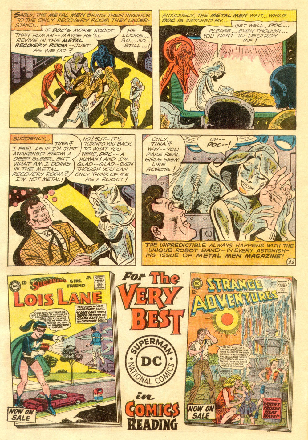 Read online Metal Men (1963) comic -  Issue #6 - 32