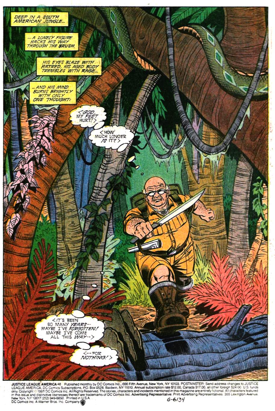 Read online Justice League America comic -  Issue #48 - 2