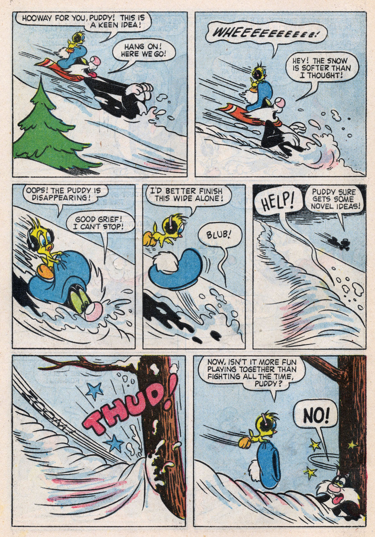 Read online Bugs Bunny's Christmas Funnies comic -  Issue # TPB 9 - 40