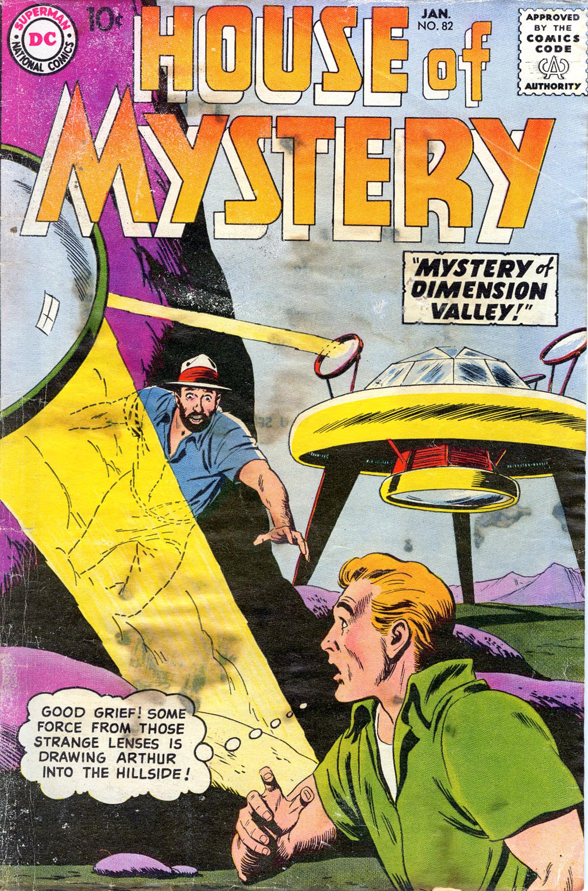 Read online House of Mystery (1951) comic -  Issue #82 - 1