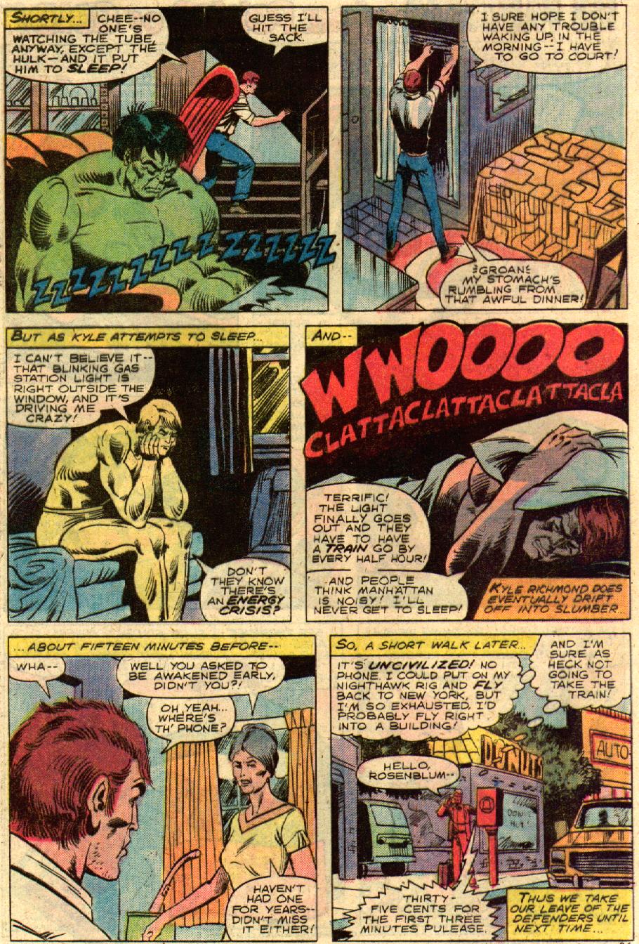 The Defenders (1972) Issue #89 #90 - English 22