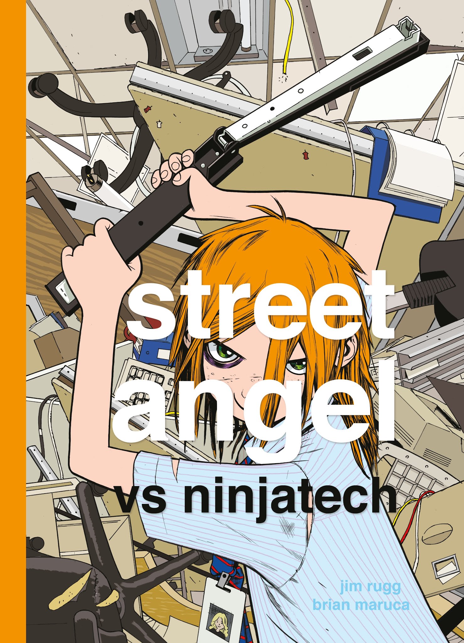 Read online Street Angel vs Ninjatech comic -  Issue # TPB - 1