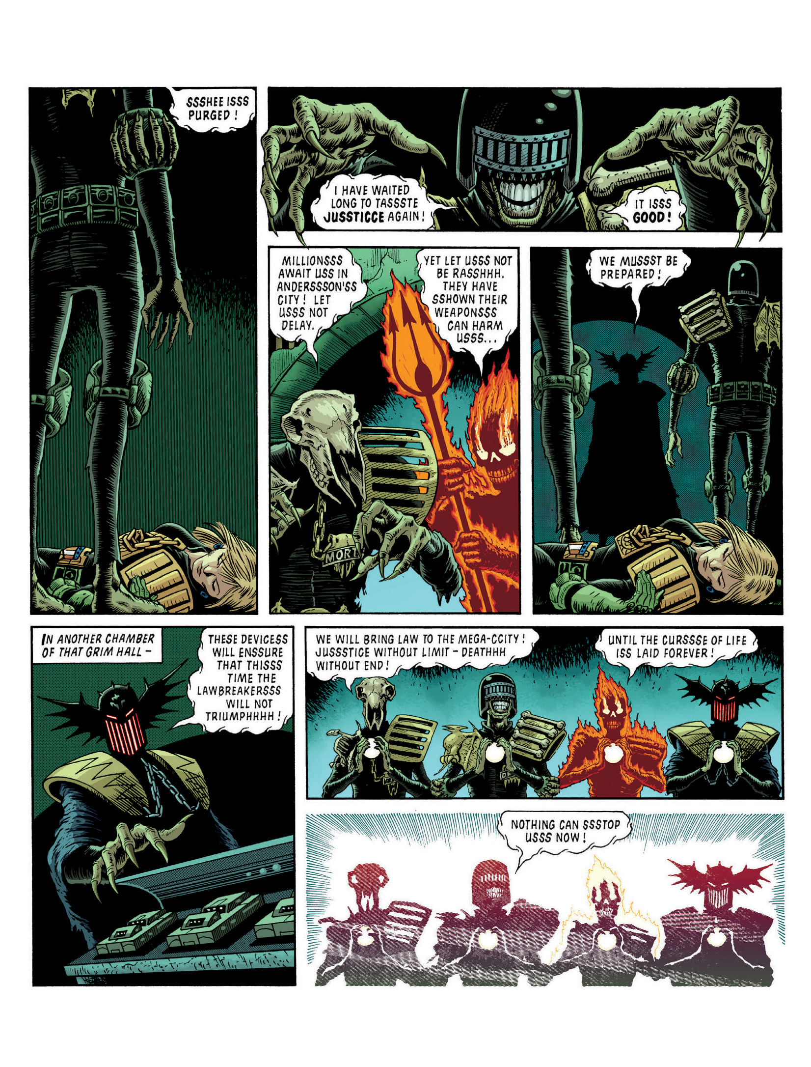 Read online Essential Judge Dredd: Dredd Vs Death comic -  Issue # TPB (Part 1) - 70