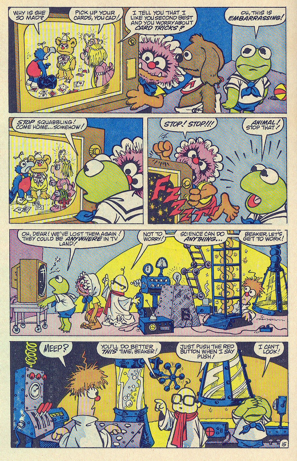 Read online Muppet Babies comic -  Issue #4 - 22