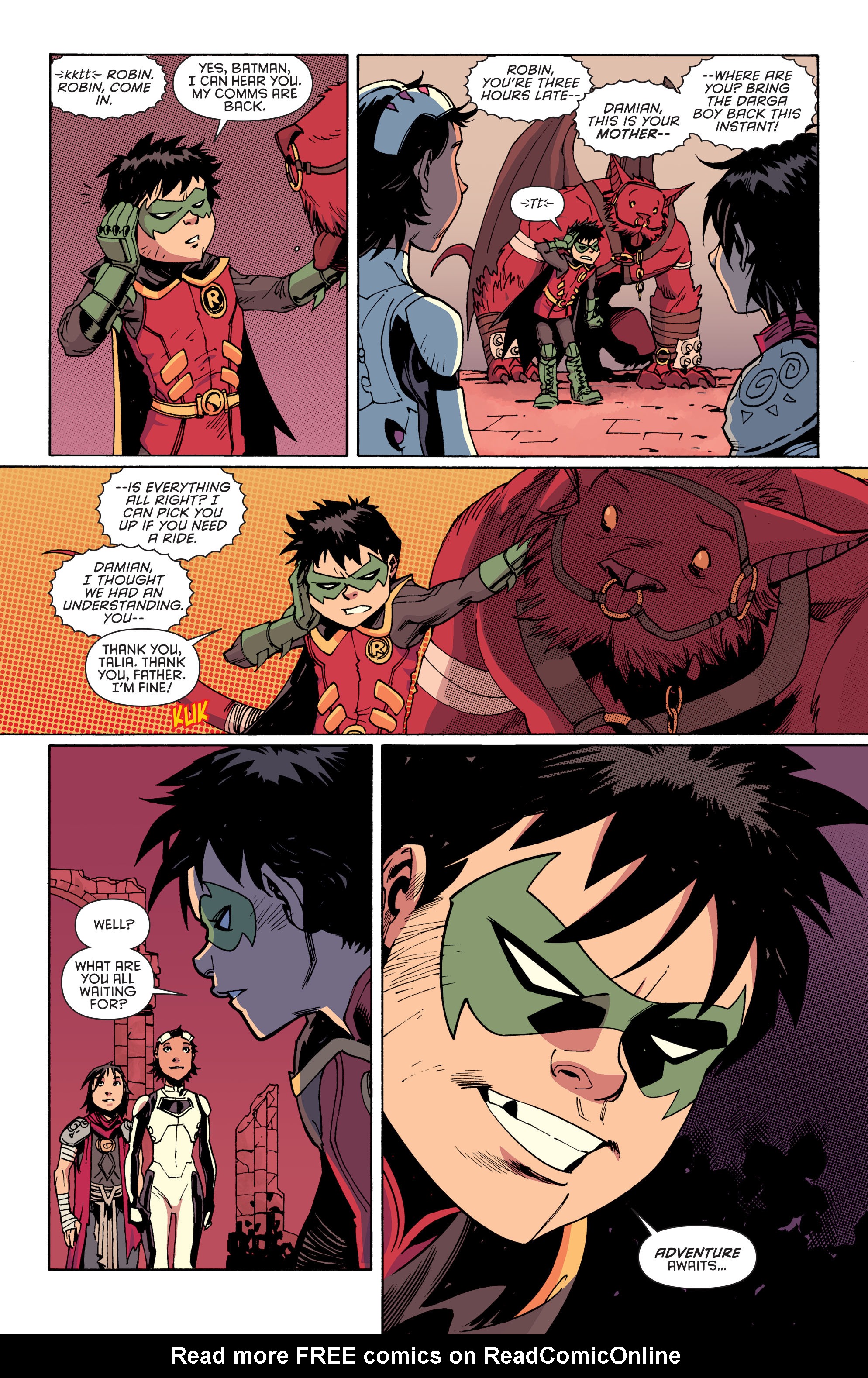 Read online Robin: Son of Batman comic -  Issue #13 - 22