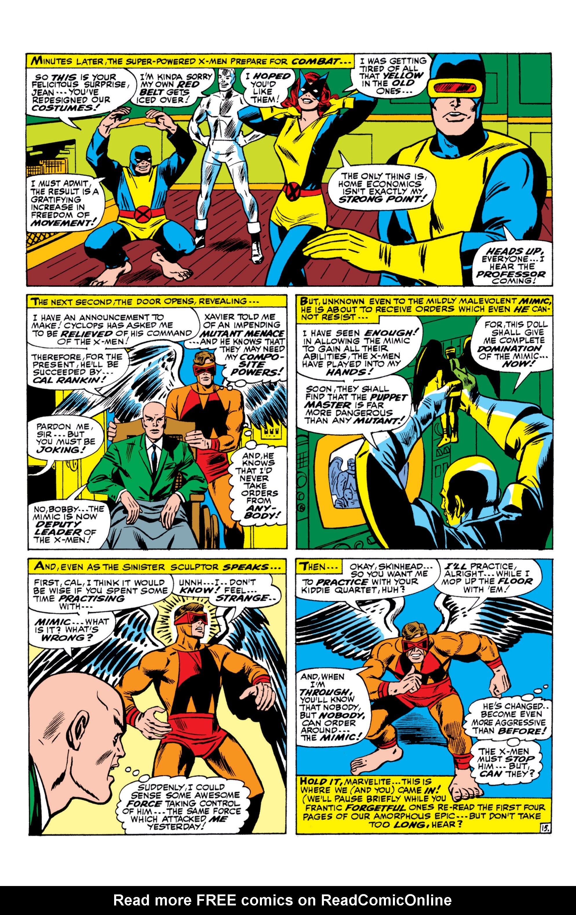 Read online Uncanny X-Men (1963) comic -  Issue #27 - 16