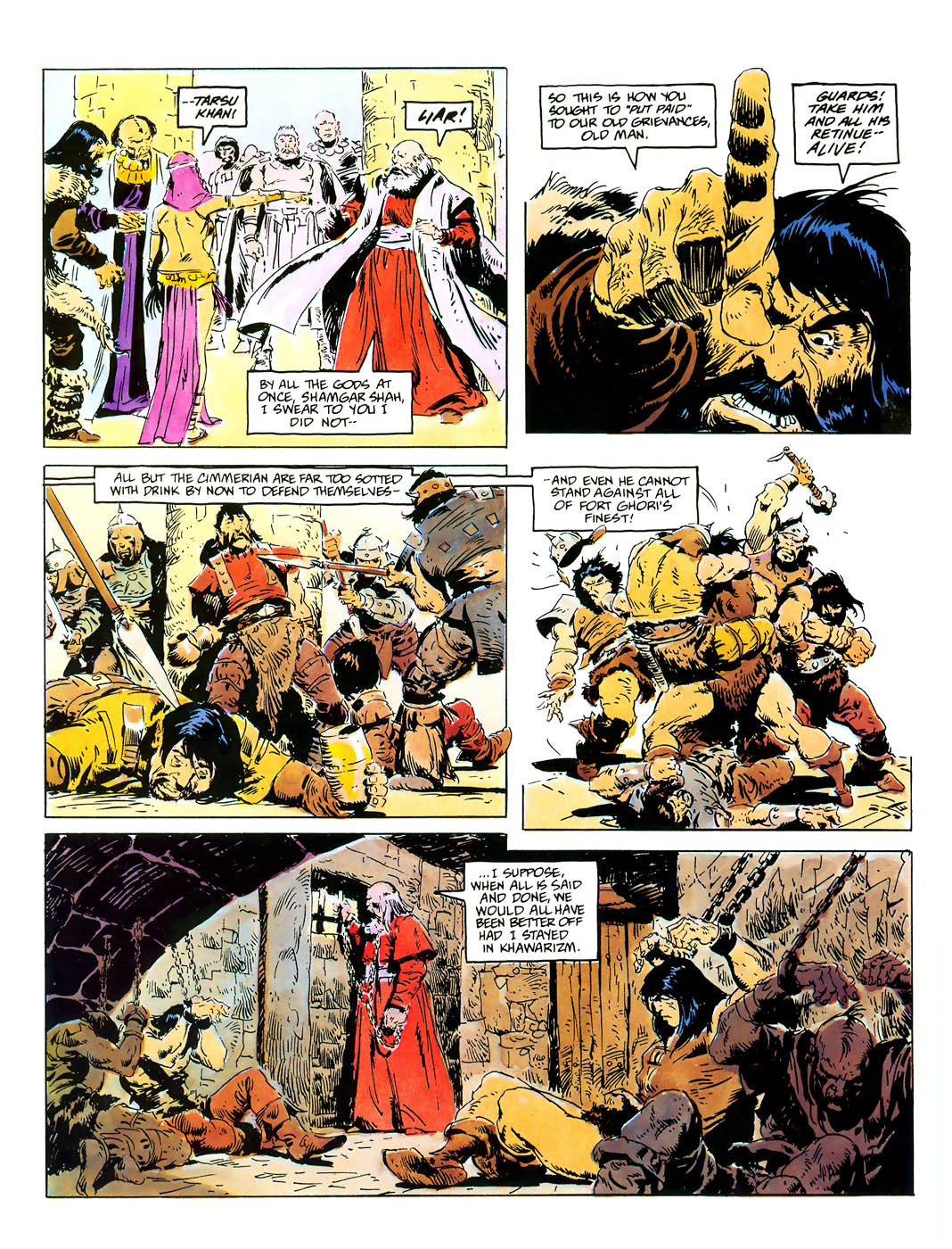 Read online Marvel Graphic Novel comic -  Issue #69 - Conan - The Rogue - 29