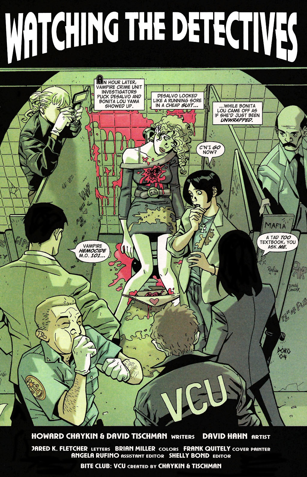 Read online Bite Club: Vampire Crime Unit comic -  Issue #1 - 4