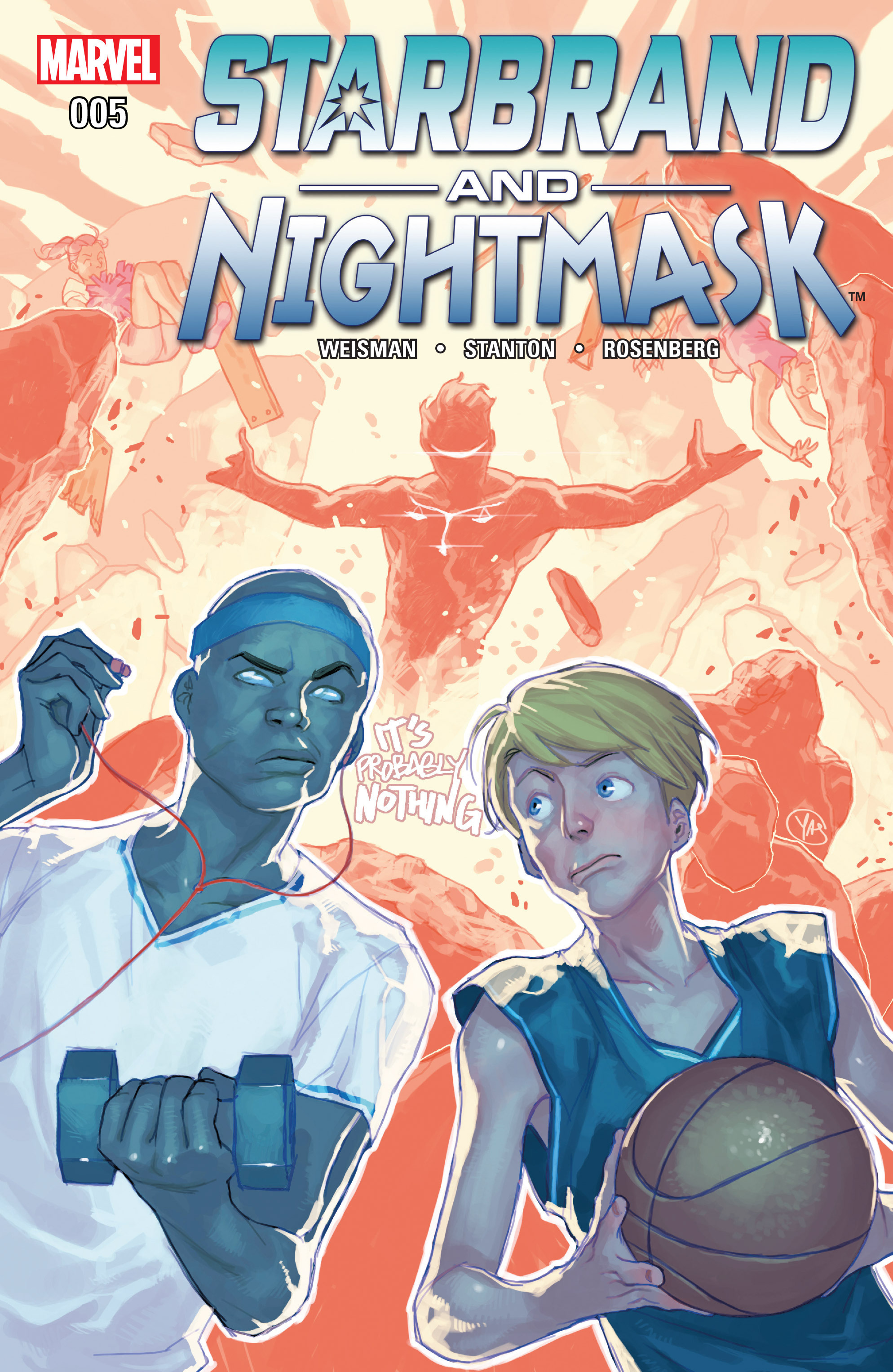 Read online Starbrand & Nightmask comic -  Issue #5 - 1