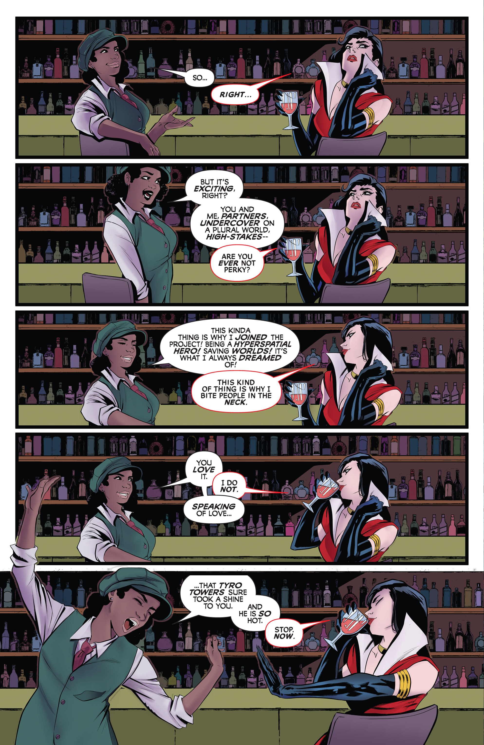 Read online Vampirella Versus The Superpowers comic -  Issue #1 - 37