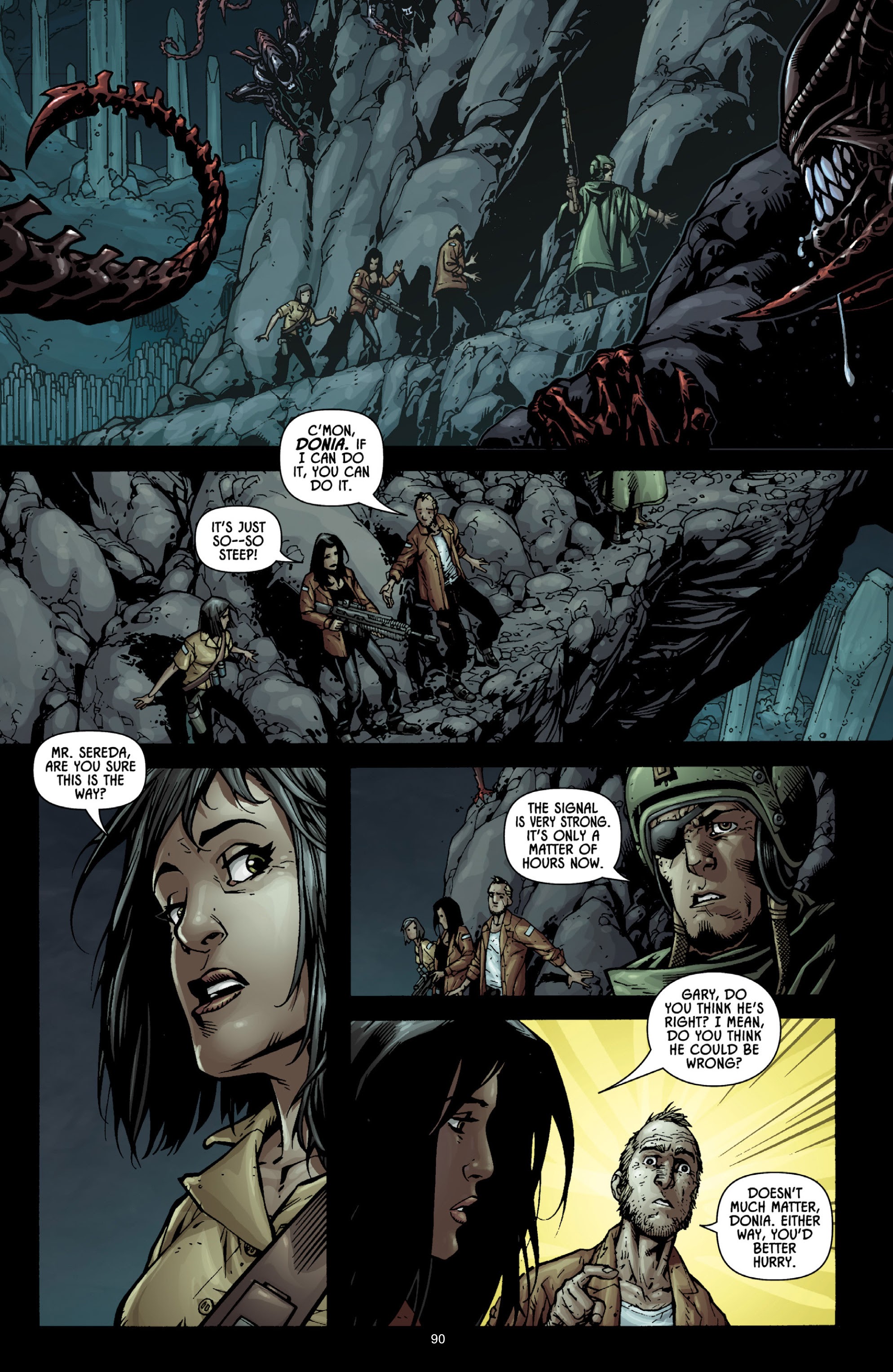 Read online Aliens: More Than Human comic -  Issue # TPB - 88
