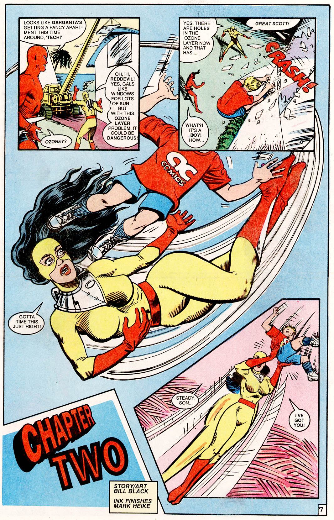 Read online Femforce comic -  Issue #50 - 55