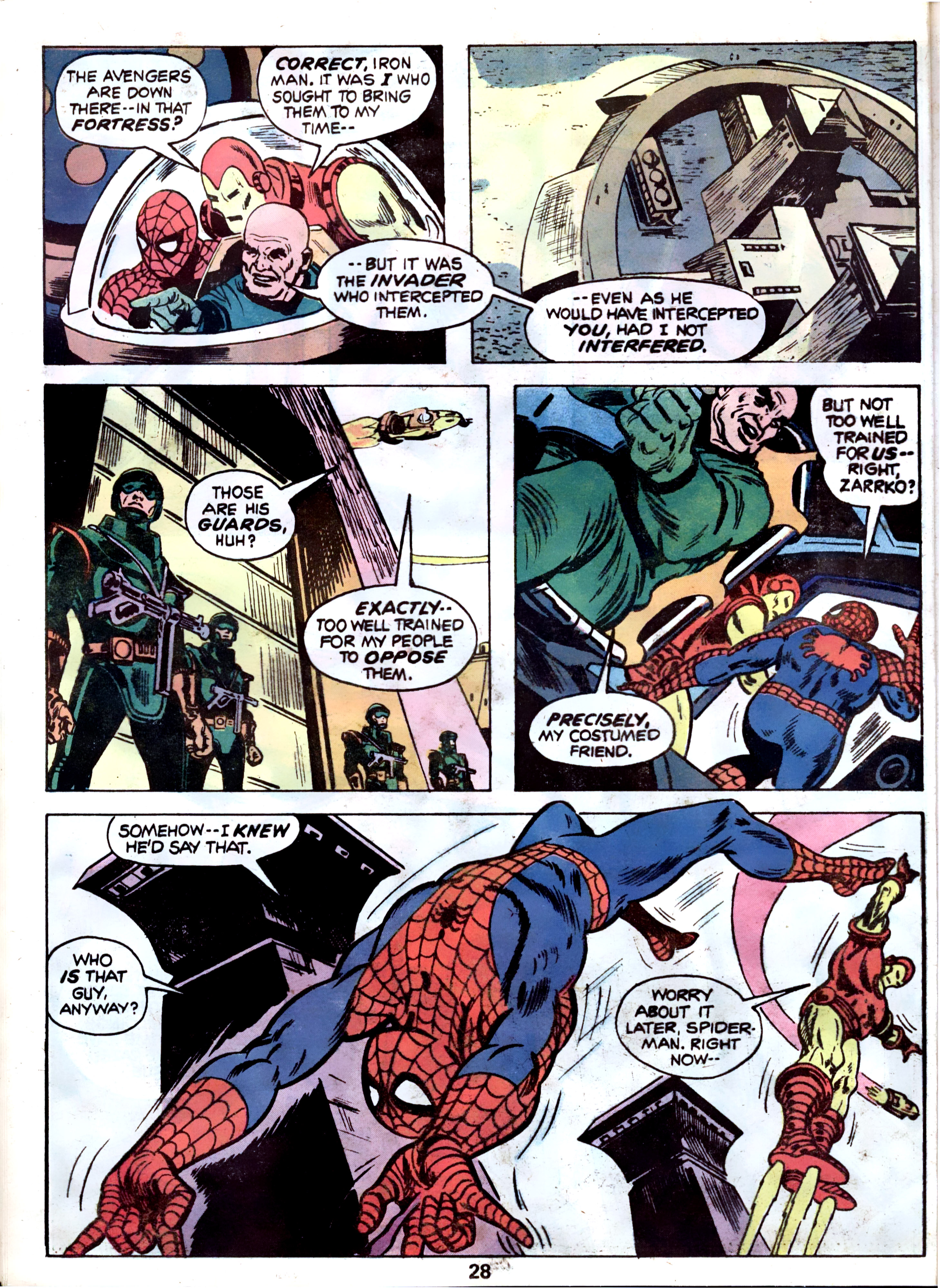 Read online Marvel Treasury Edition comic -  Issue #27 - 30