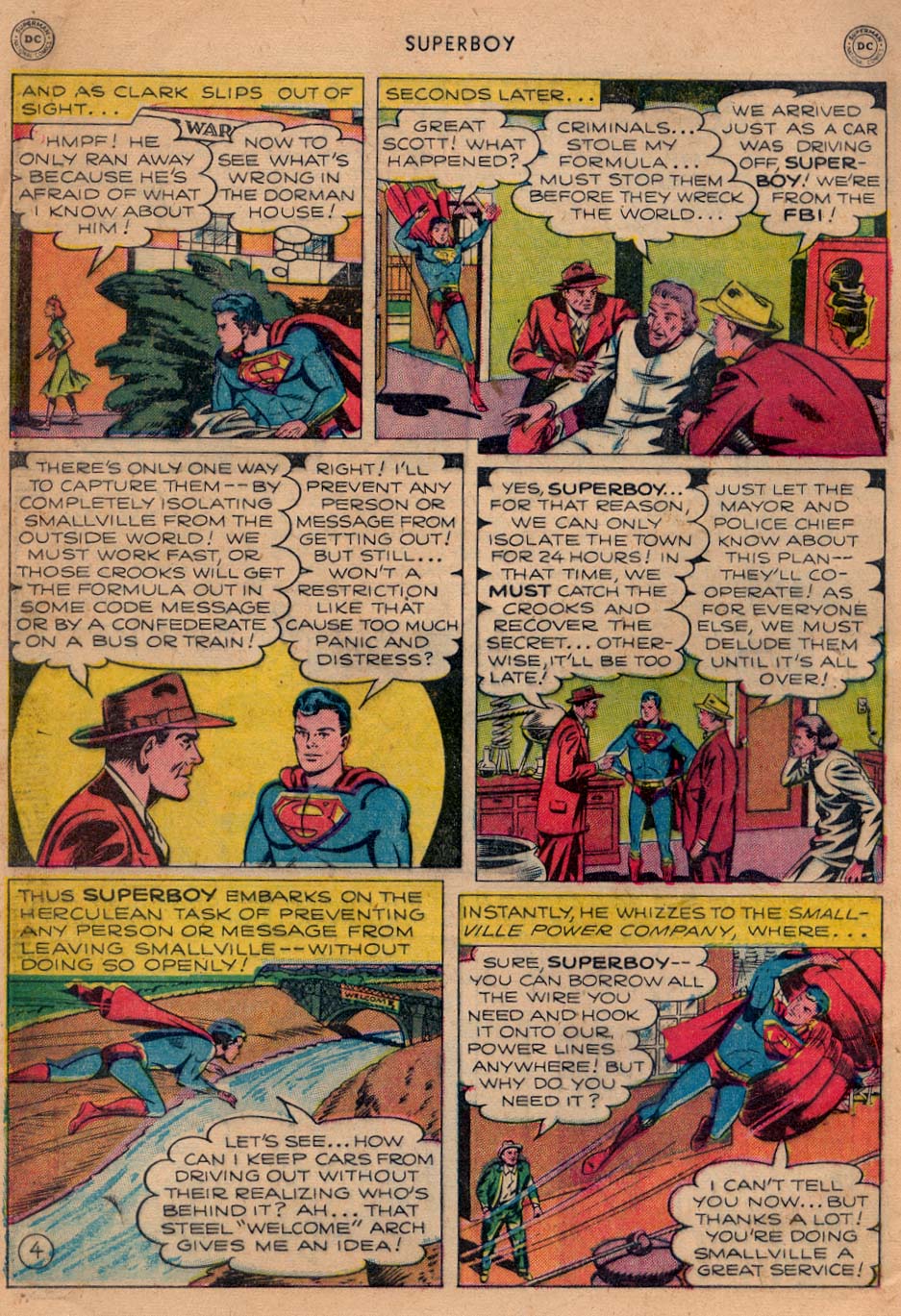 Read online Superboy (1949) comic -  Issue #11 - 5