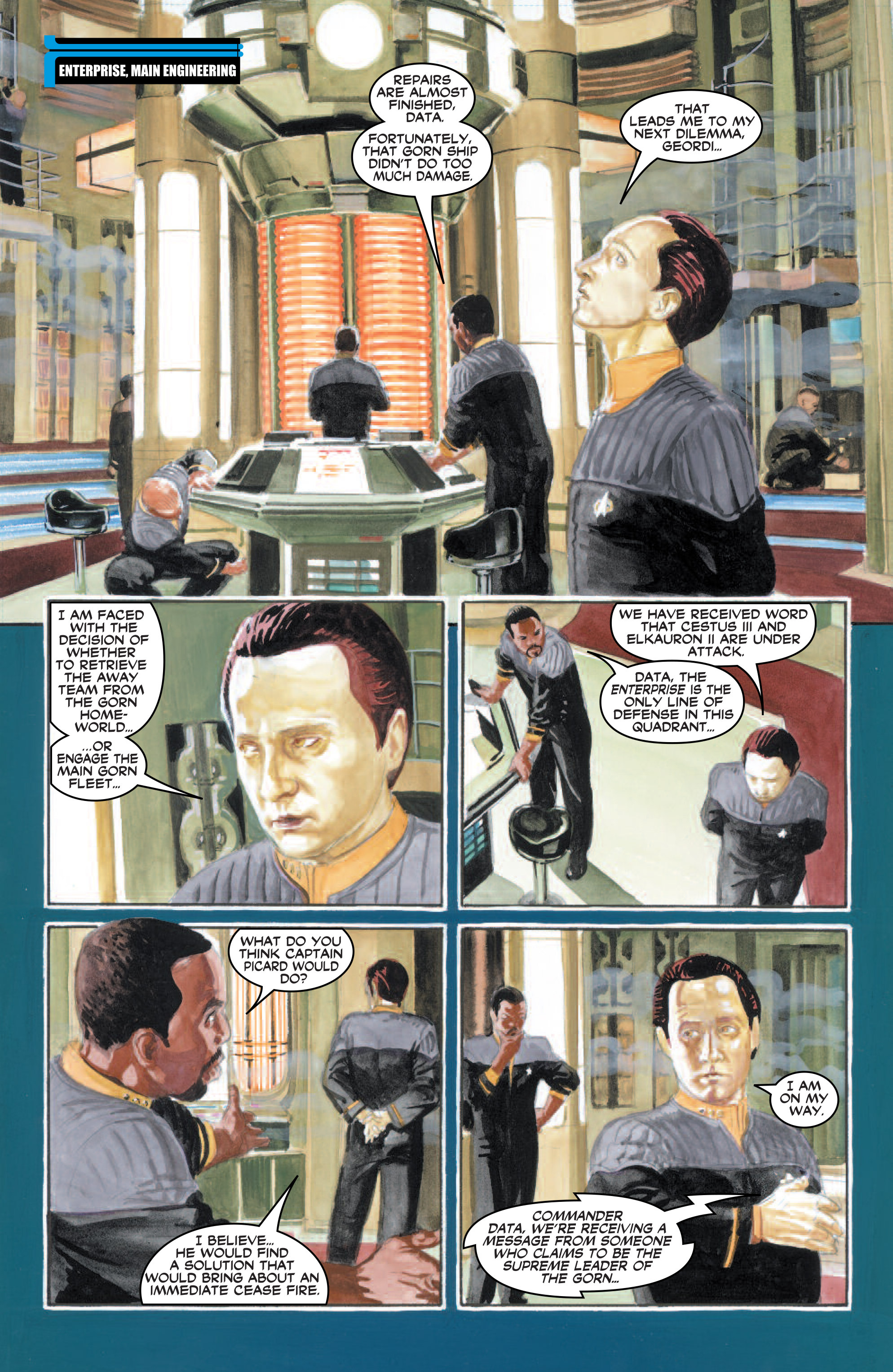 Read online Star Trek Classics comic -  Issue #1 - 63