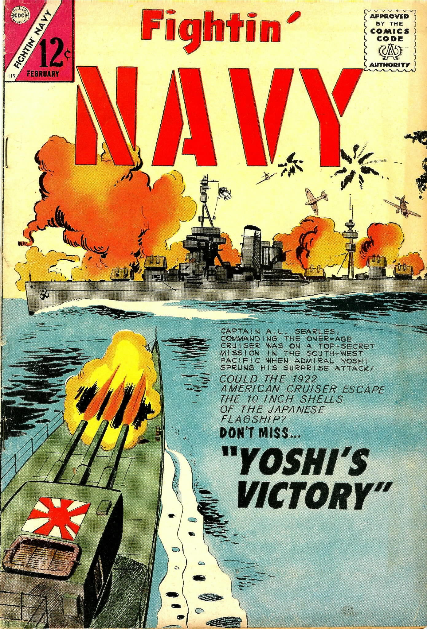 Read online Fightin' Navy comic -  Issue #119 - 1