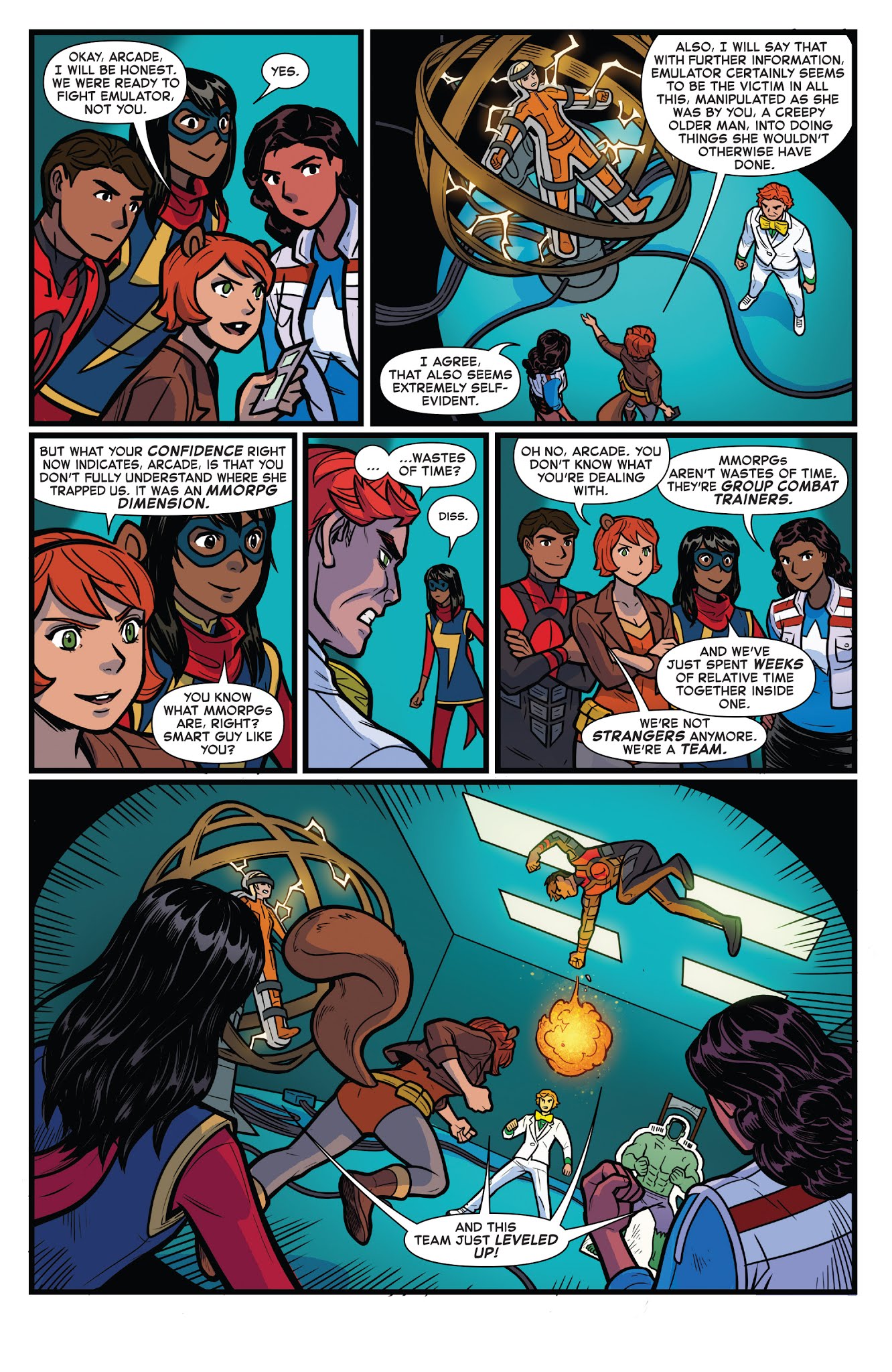 Read online Marvel Rising: Ms. Marvel/Squirrel Girl comic -  Issue # Full - 41