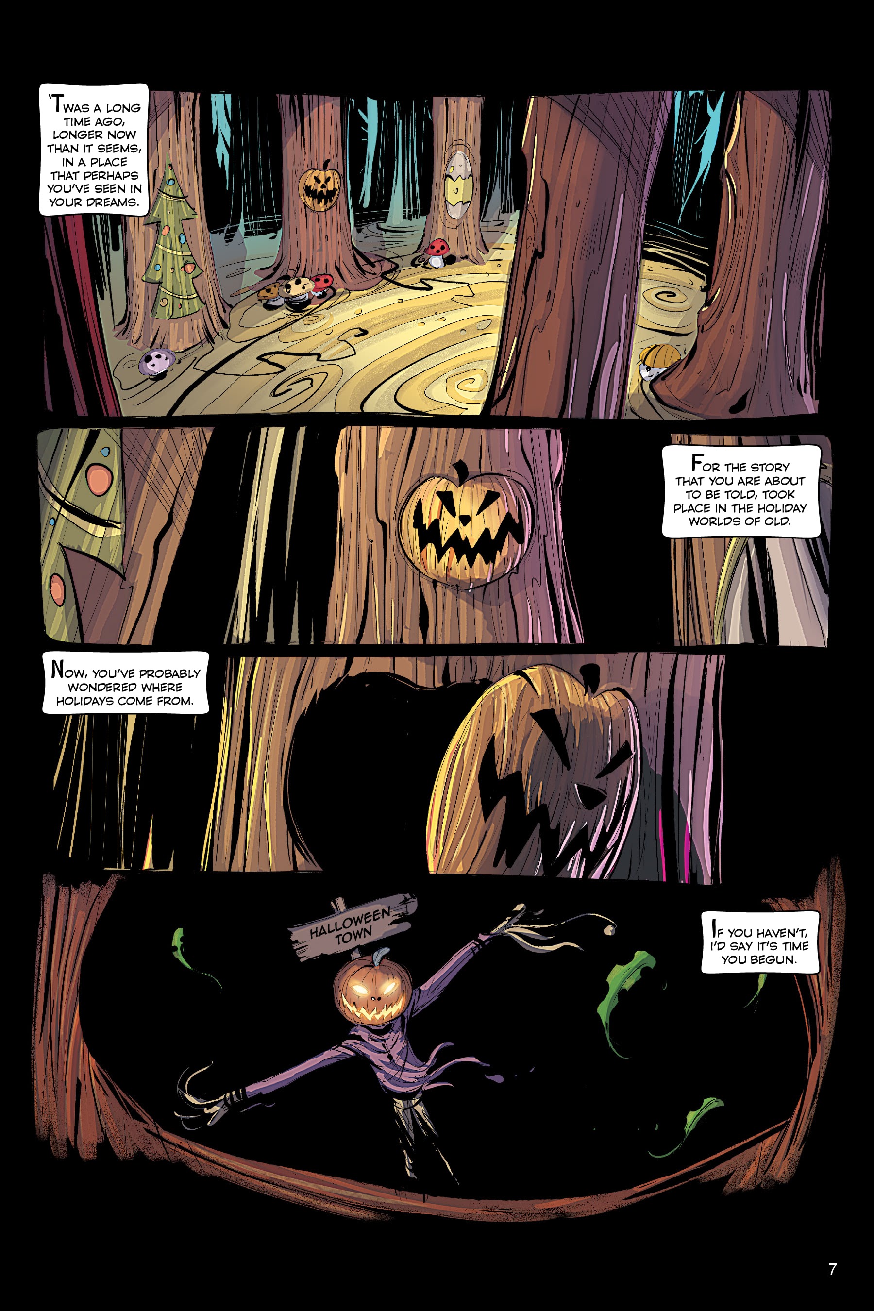 Read online Disney The Nightmare Before Christmas: The Story of the Movie in Comics comic -  Issue # Full - 8