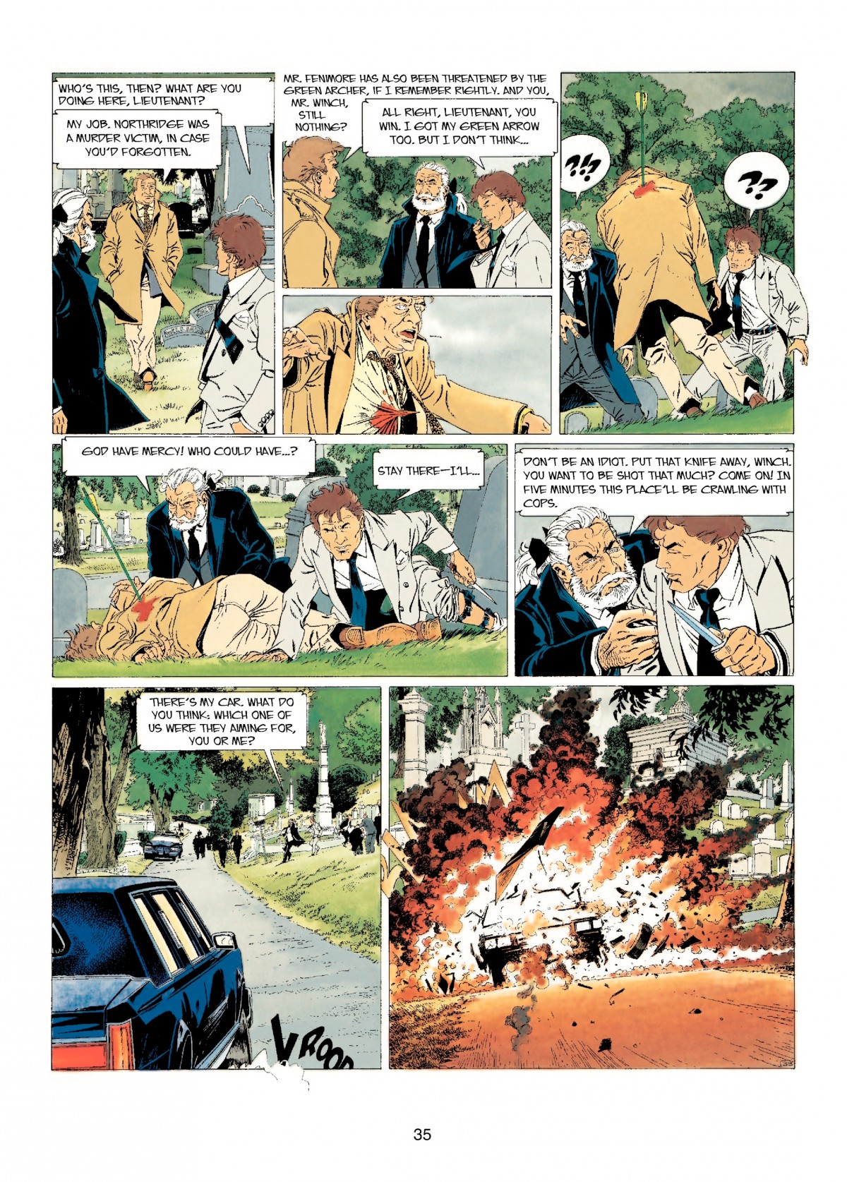 Read online Largo Winch comic -  Issue # TPB 2 - 35