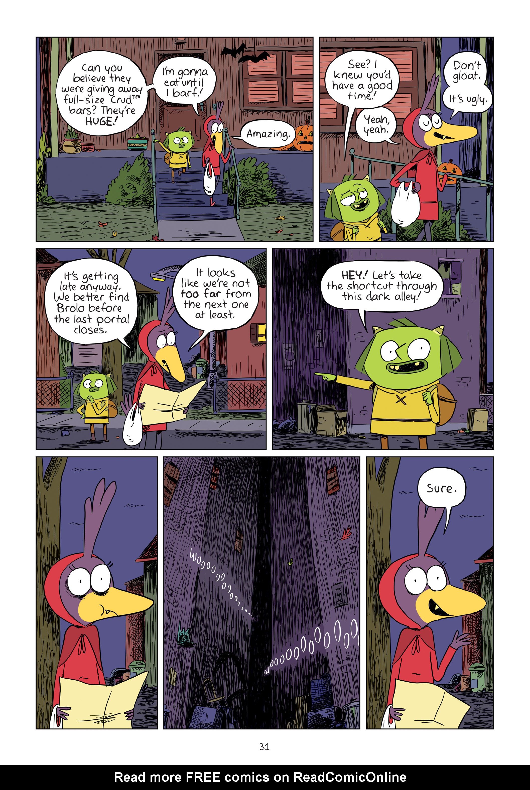 Read online Costume Quest: Invasion of the Candy Snatchers comic -  Issue # Full - 31