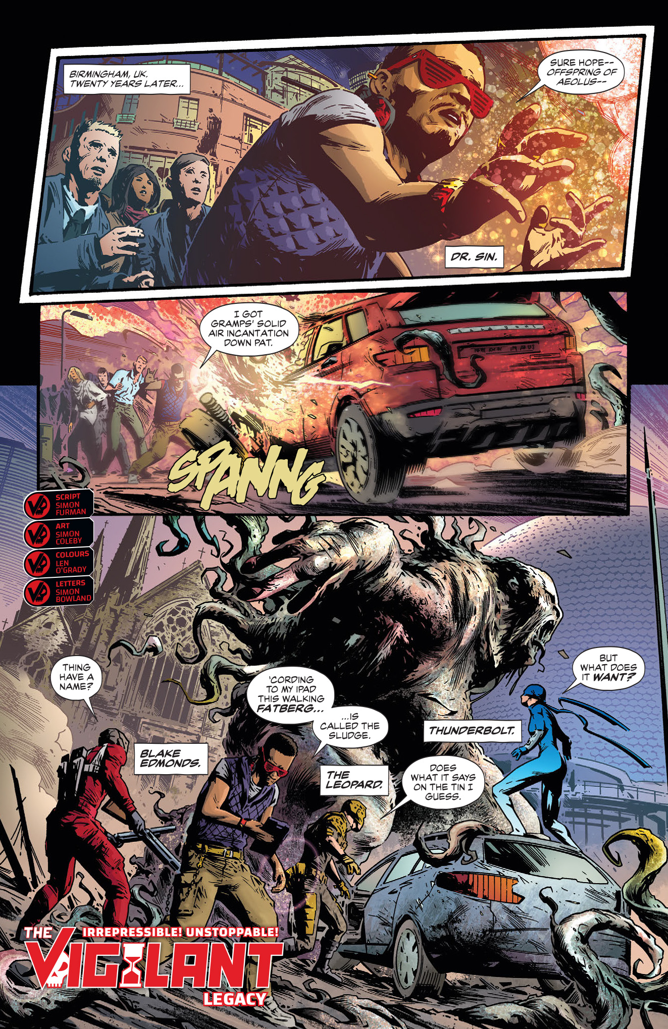 Read online Vigilant Legacy comic -  Issue # Full - 7