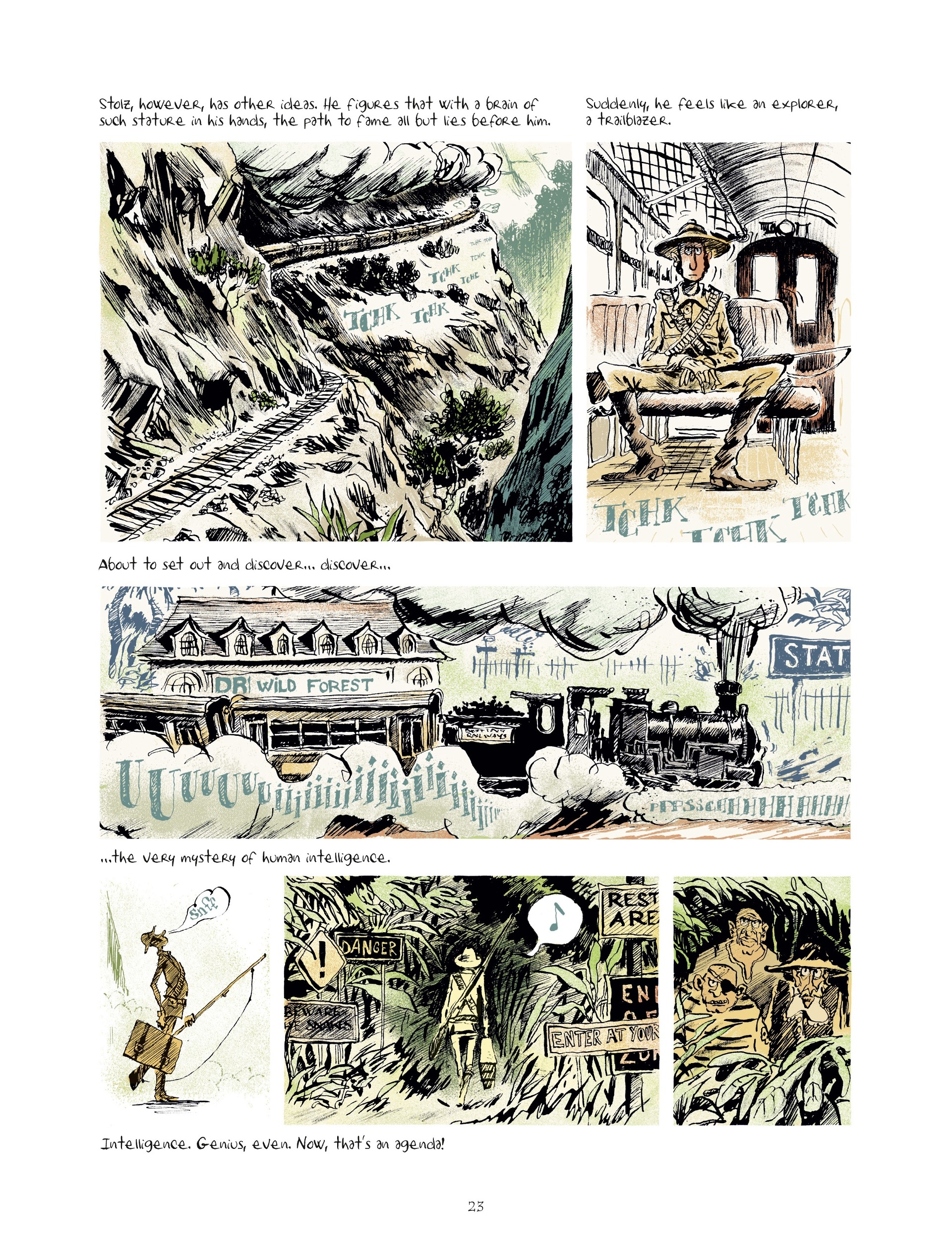 Read online Brain Drain comic -  Issue #1 - 22