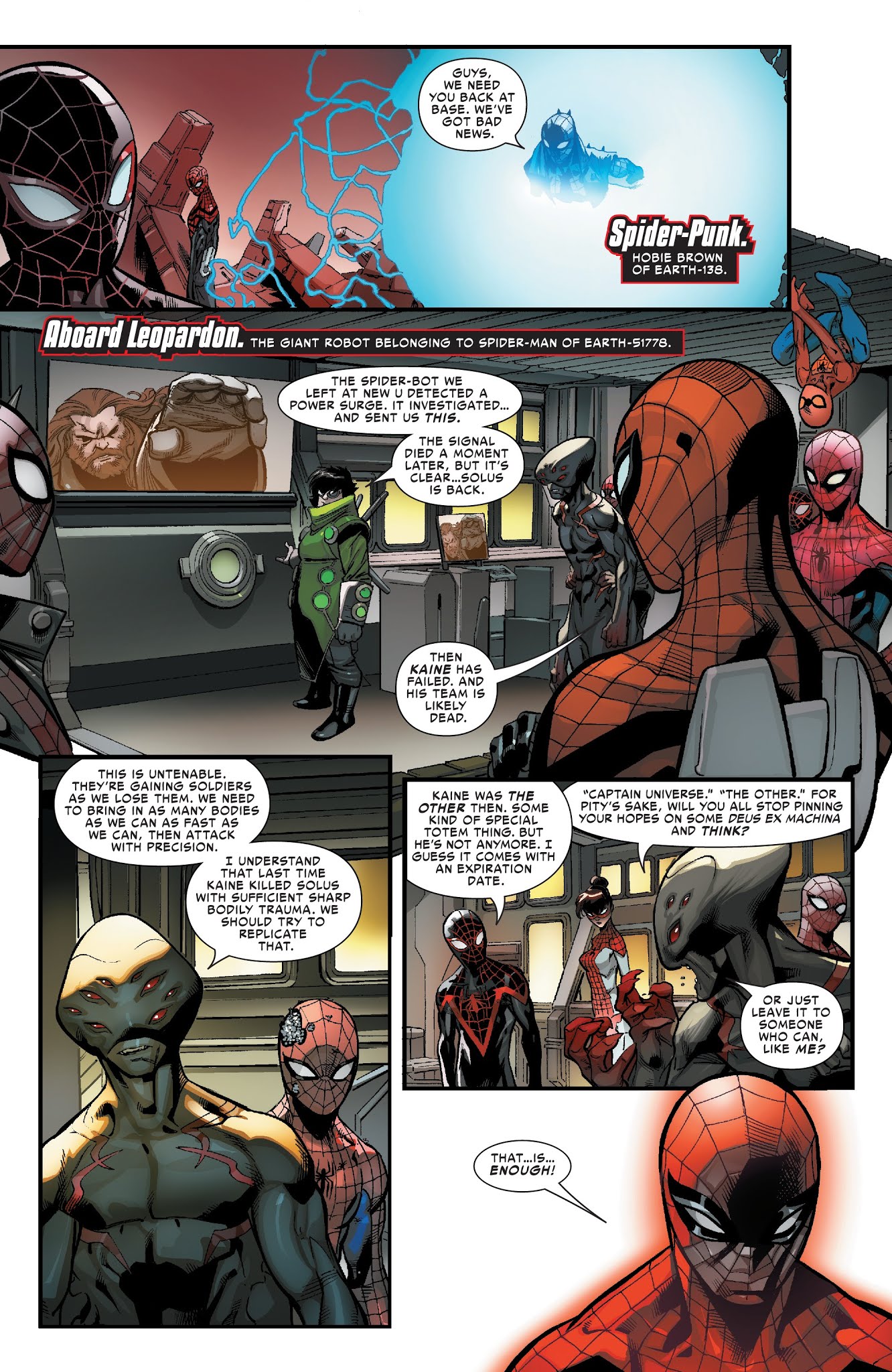 Read online Spider-Geddon comic -  Issue #4 - 9