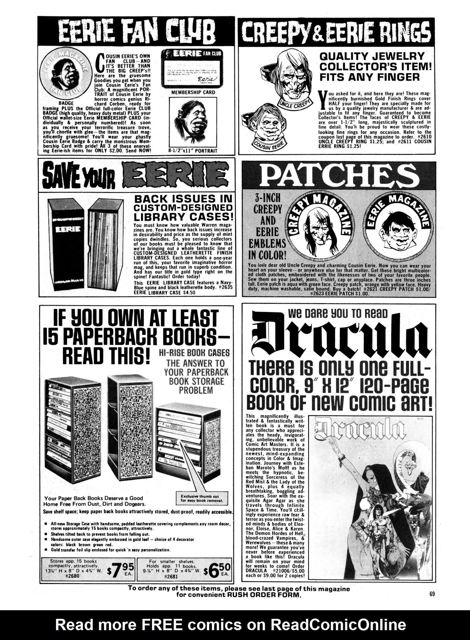 Read online Eerie Archives comic -  Issue # TPB 13 - 70