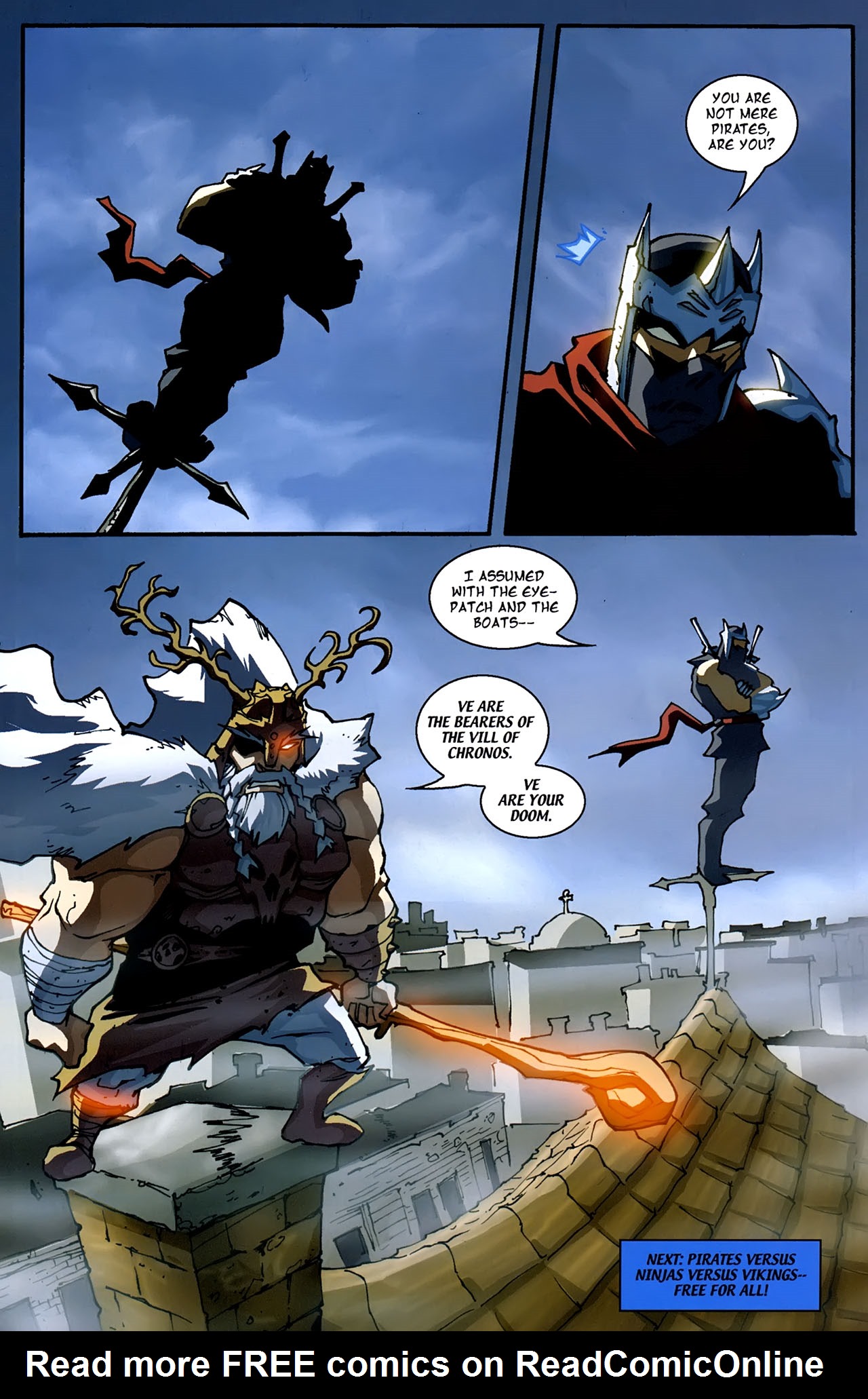 Read online Pirates vs. Ninjas II comic -  Issue #4 - 24