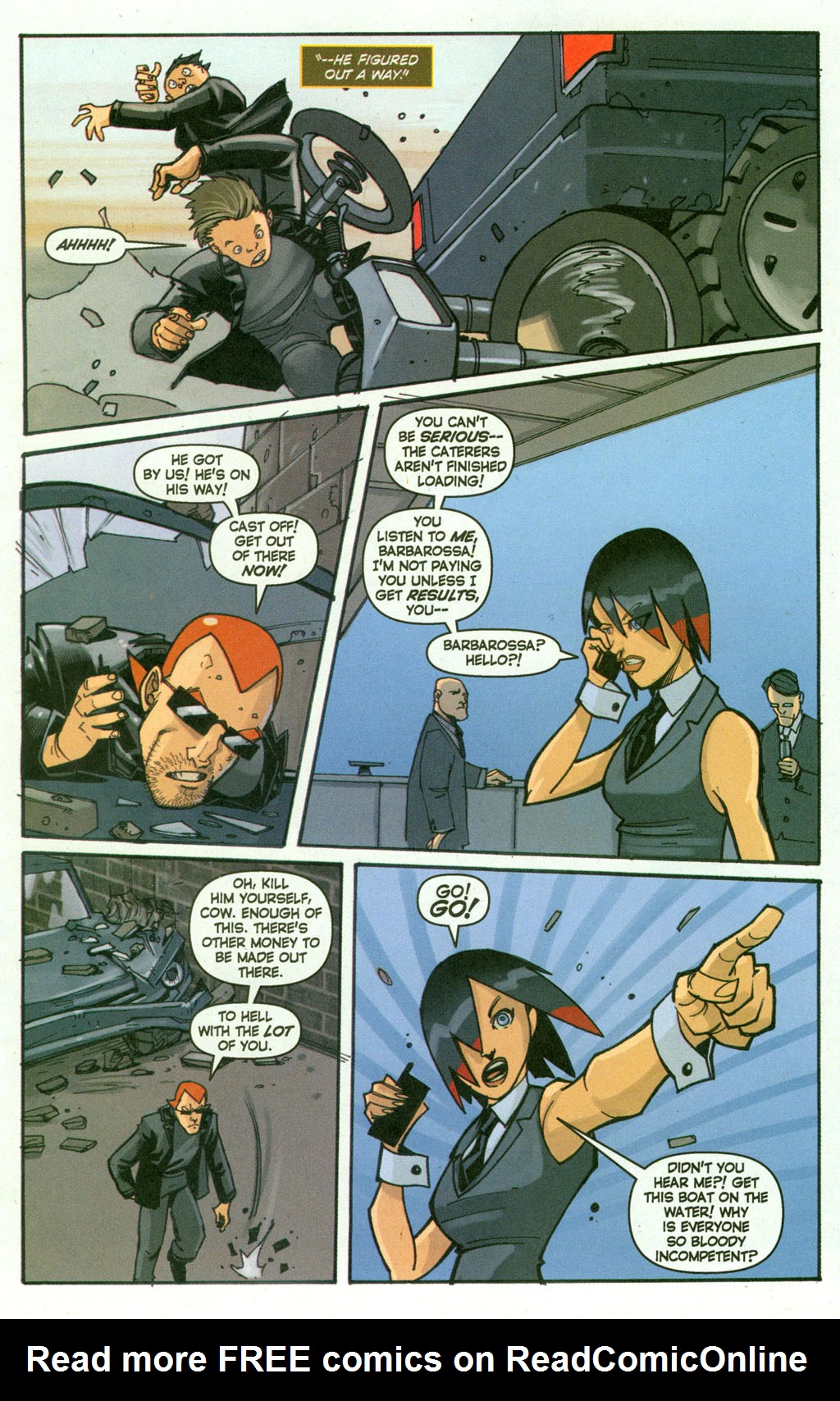 Read online BMWfilms.com's The Hire comic -  Issue #4 - 20