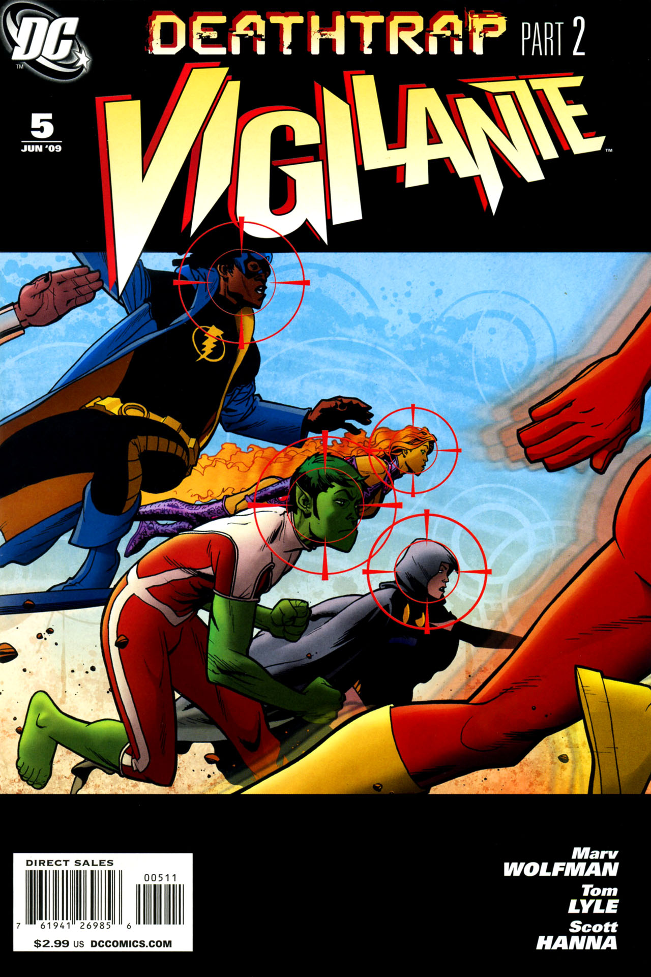 Read online Vigilante (2009) comic -  Issue #5 - 1