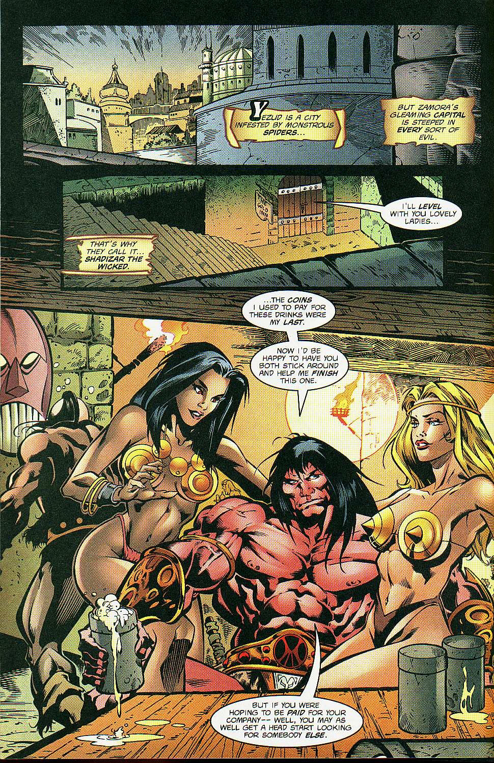 Read online Conan: Lord of the Spiders comic -  Issue #1 - 11