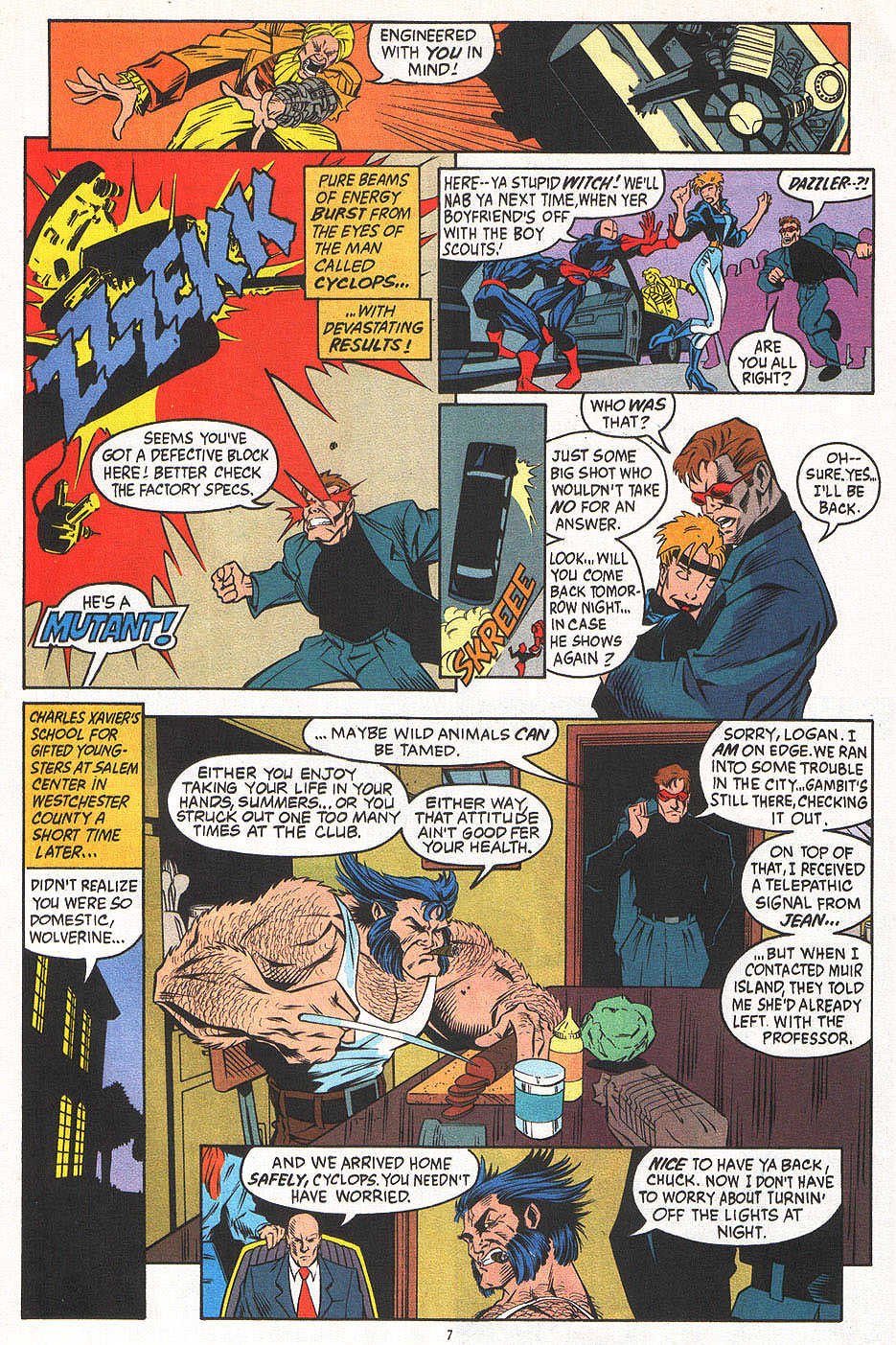 Read online X-Men Adventures (1995) comic -  Issue #10 - 6