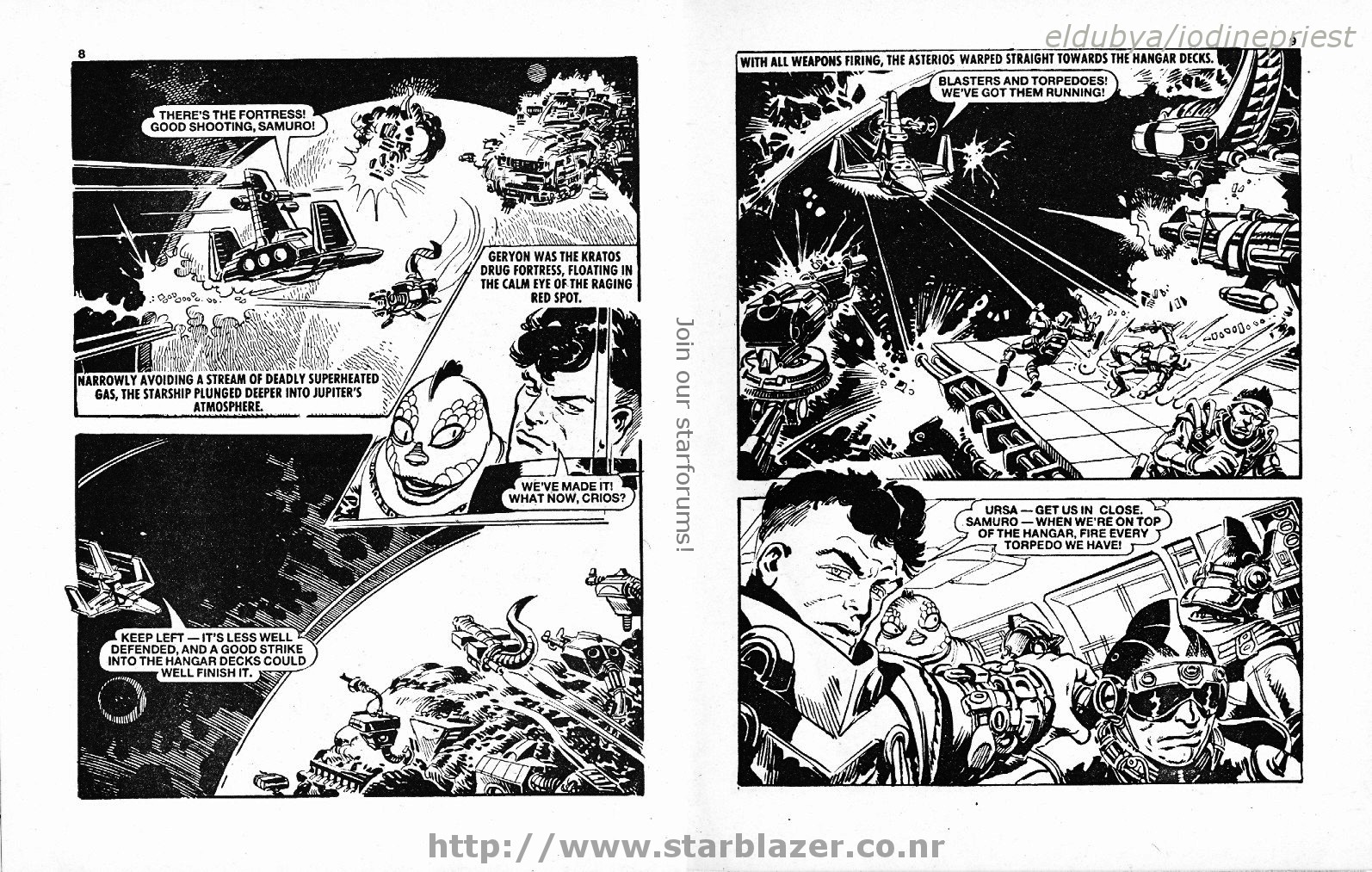 Read online Starblazer comic -  Issue #172 - 6