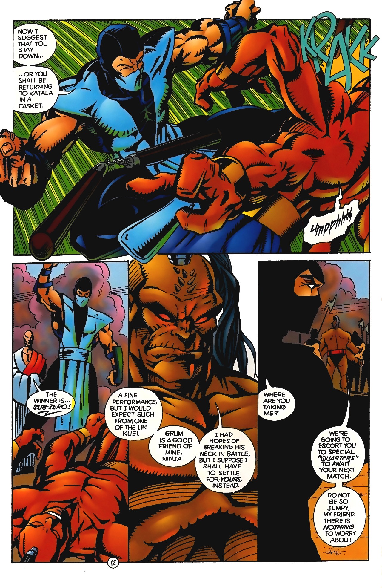 Read online Mortal Kombat (1994) comic -  Issue #2 - 13