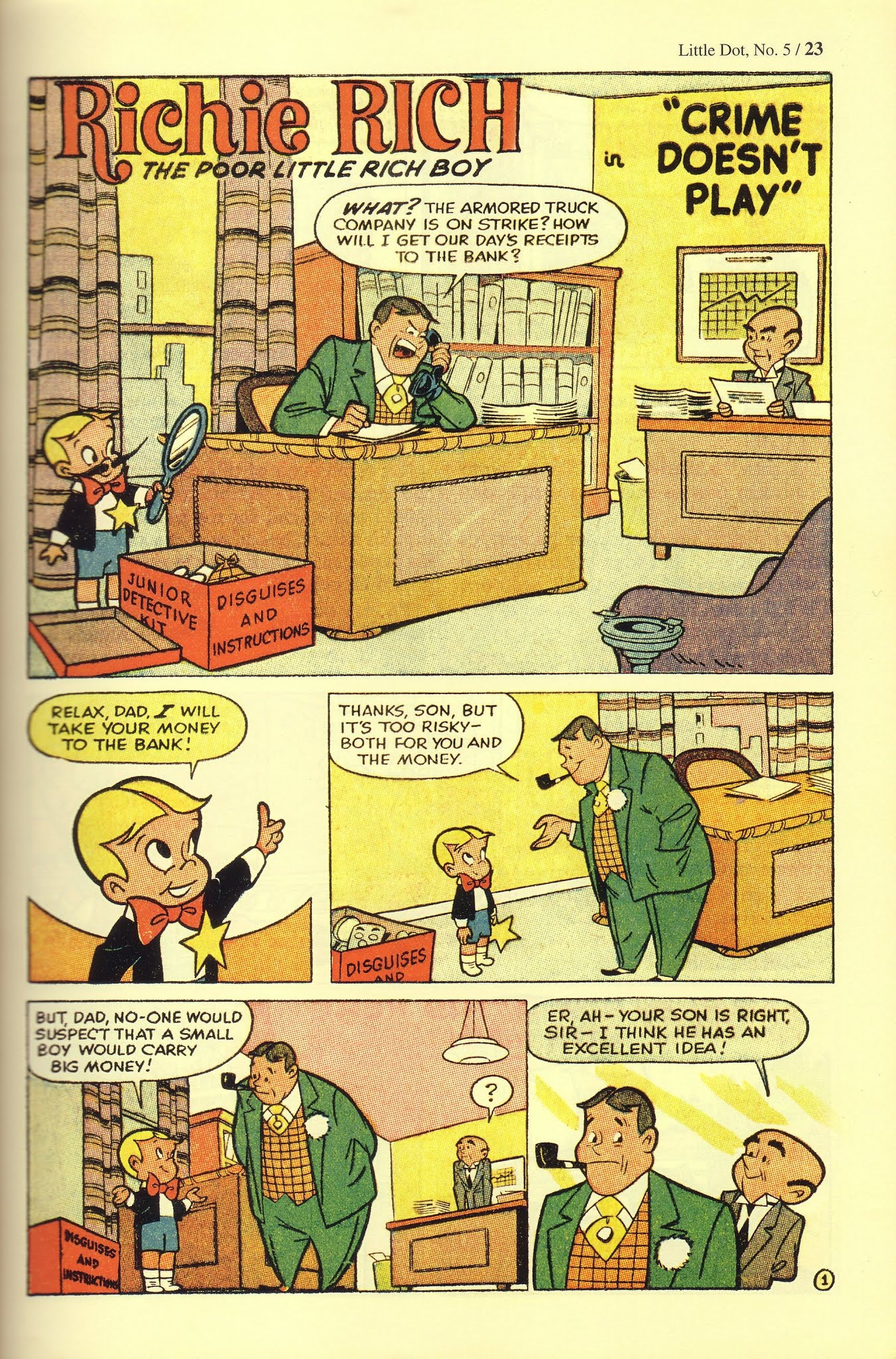 Read online Harvey Comics Classics comic -  Issue # TPB 2 (Part 1) - 24