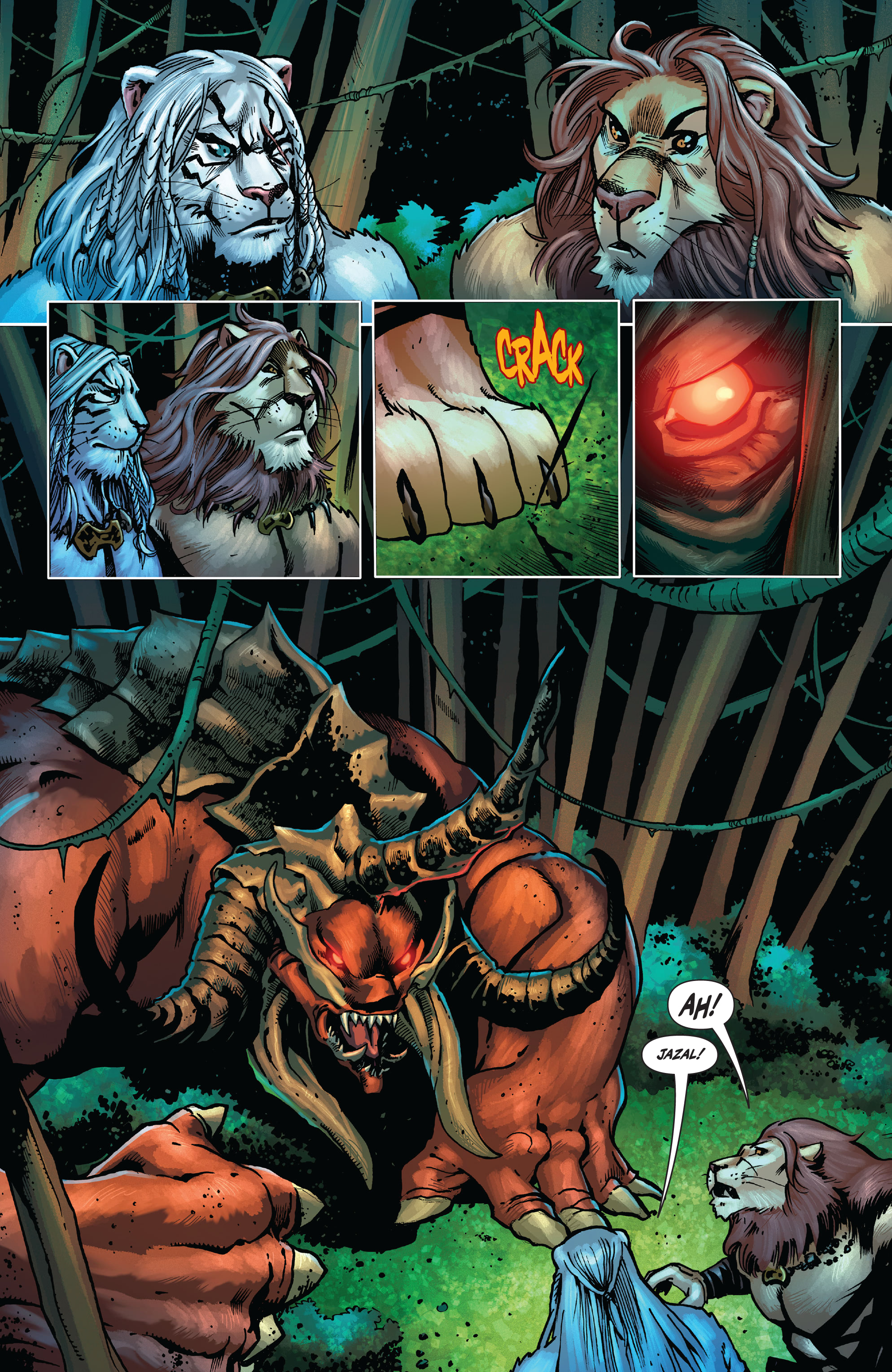 Read online Magic: Ajani Goldmane comic -  Issue #1 - 34