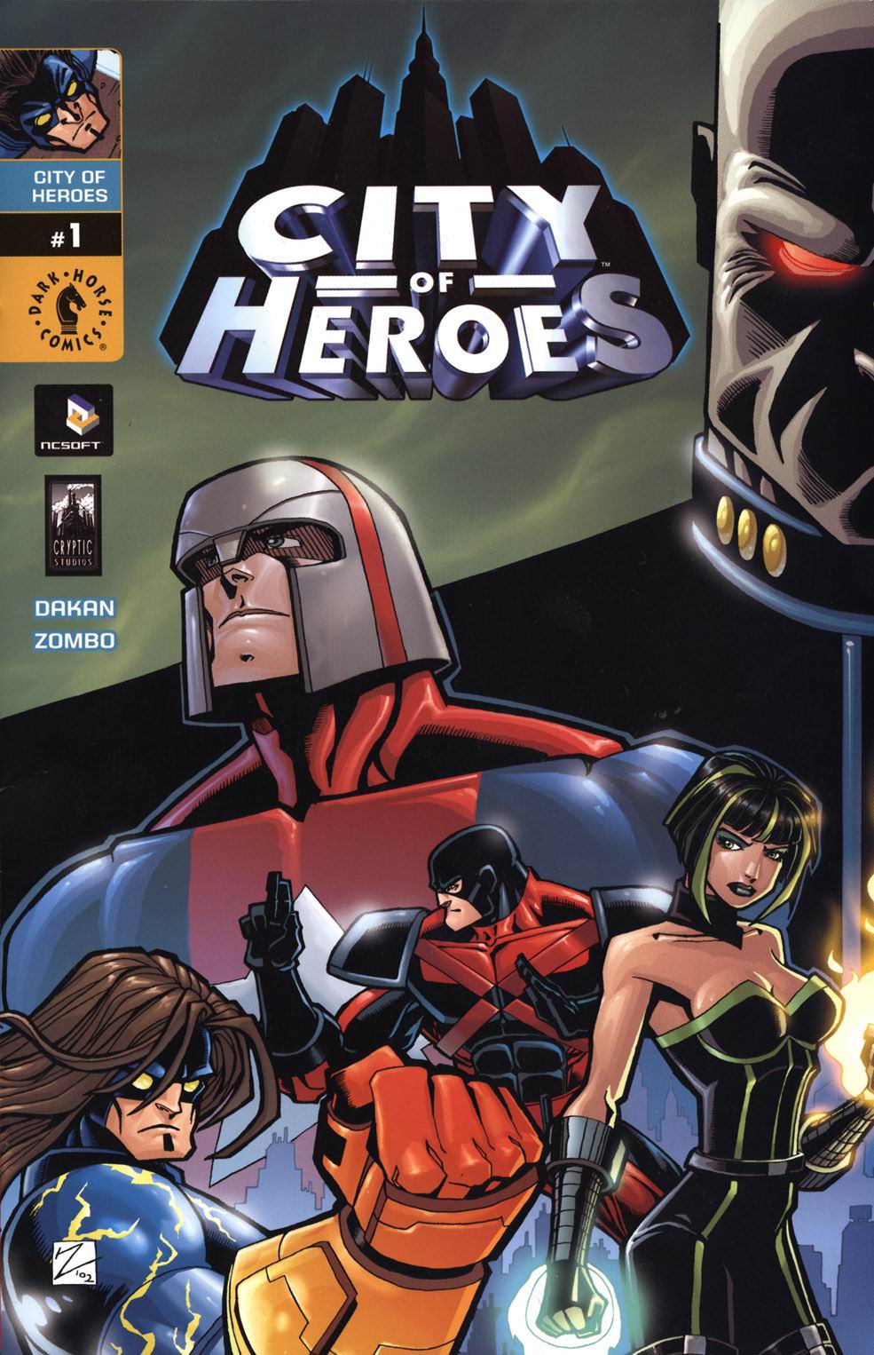 Read online City of Heroes (2004) comic -  Issue #0 - 1