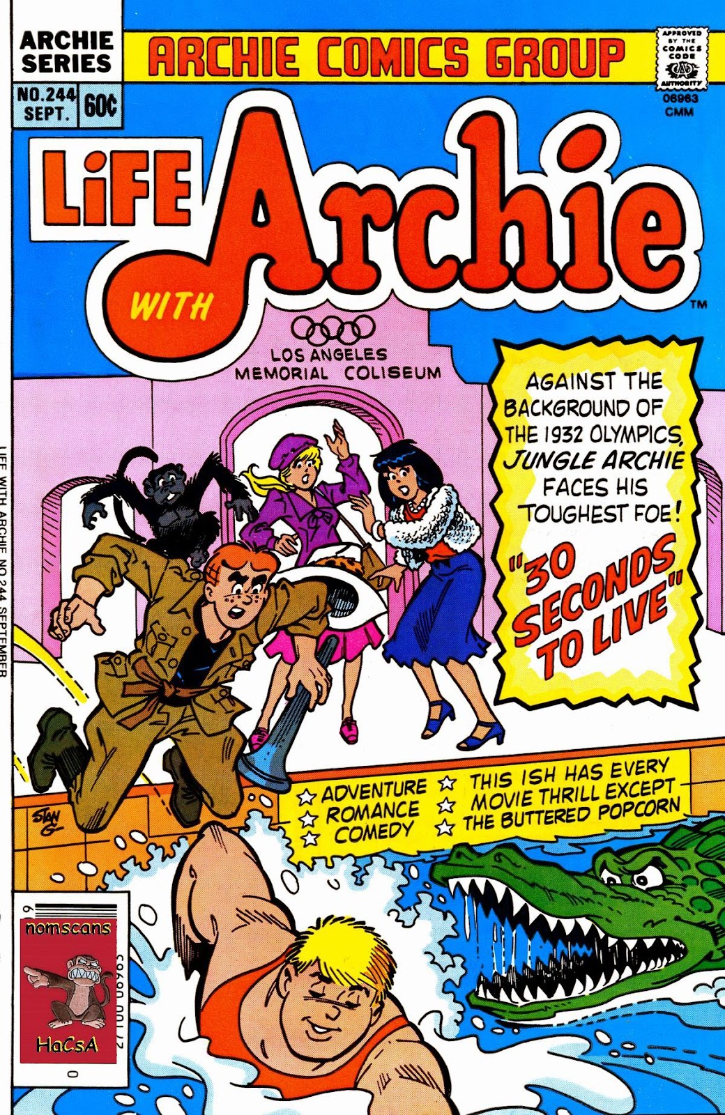 Life With Archie (1958) issue 244 - Page 1