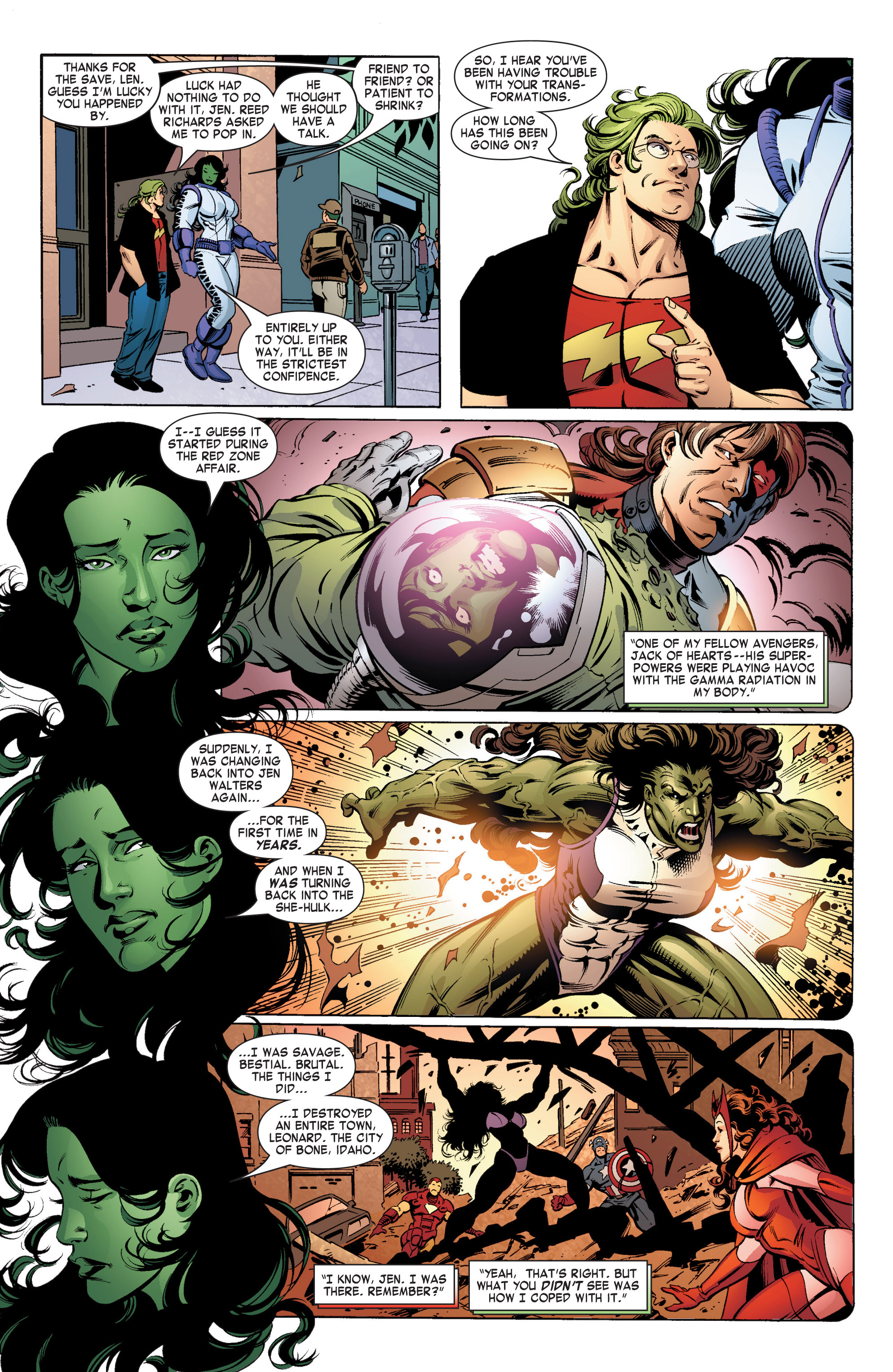Read online She-Hulk (2004) comic -  Issue #11 - 7