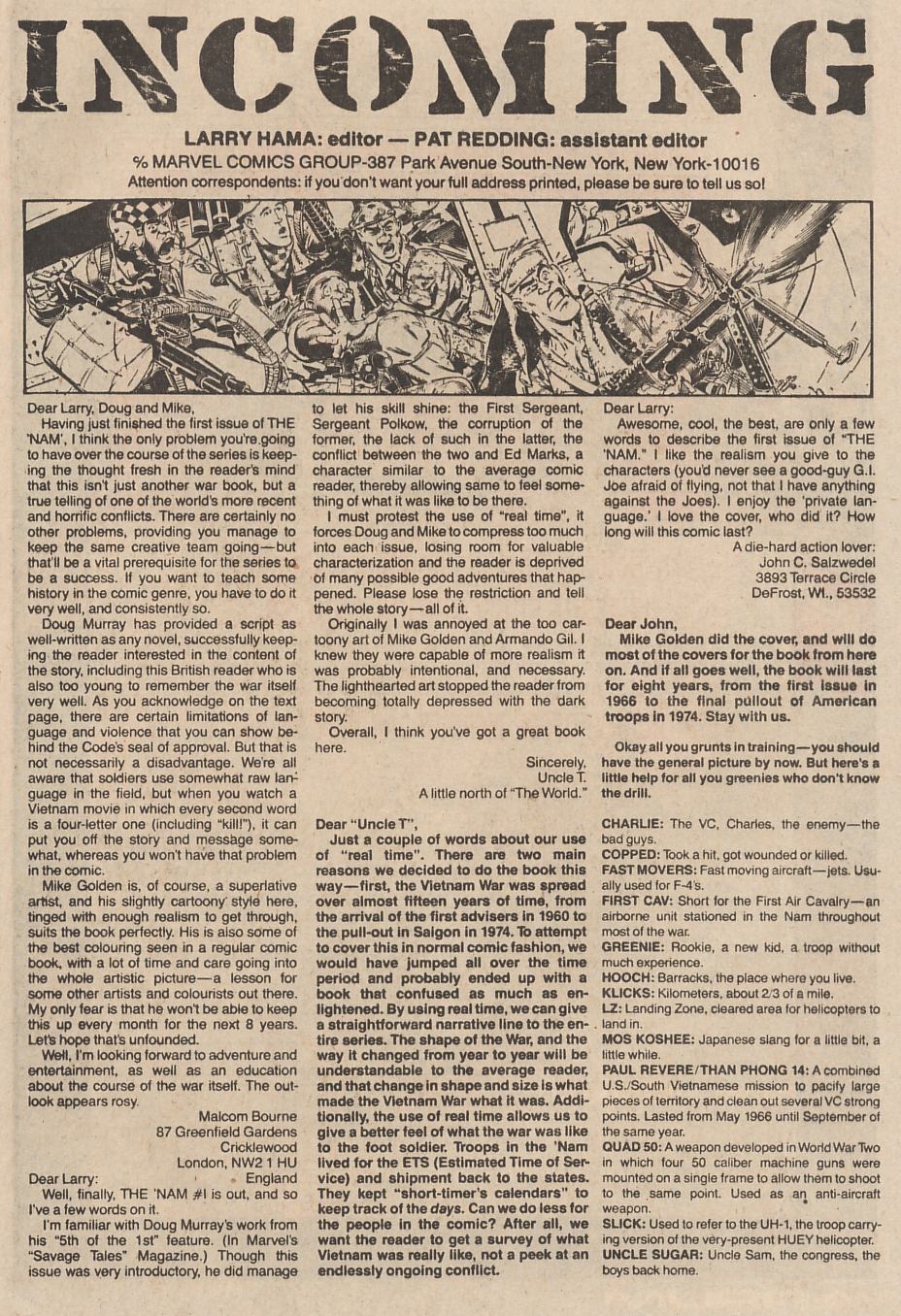 Read online The 'Nam comic -  Issue #4 - 24