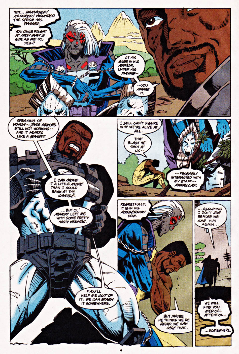 Read online War Machine (1994) comic -  Issue #9 - 5