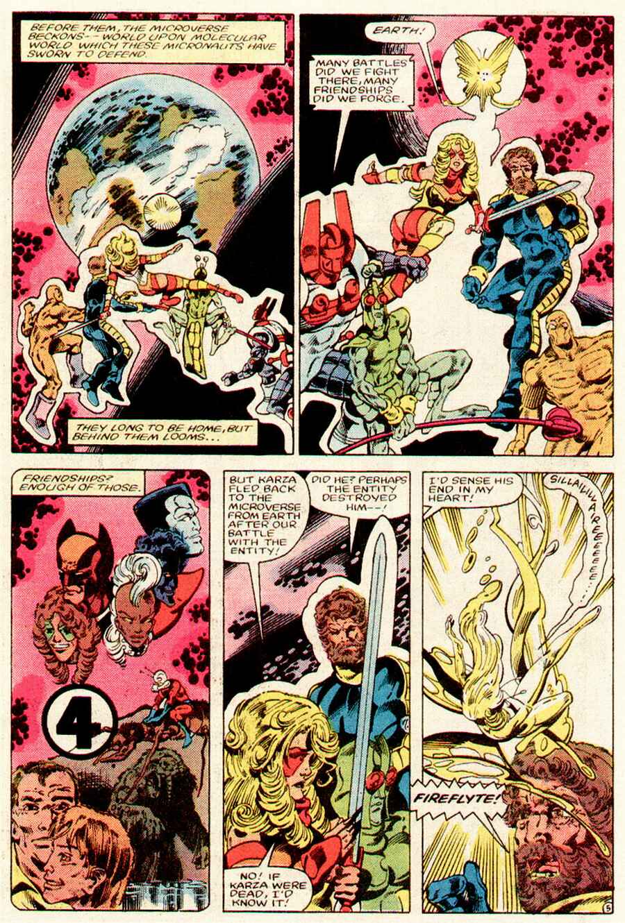 Read online Micronauts (1979) comic -  Issue #58 - 5