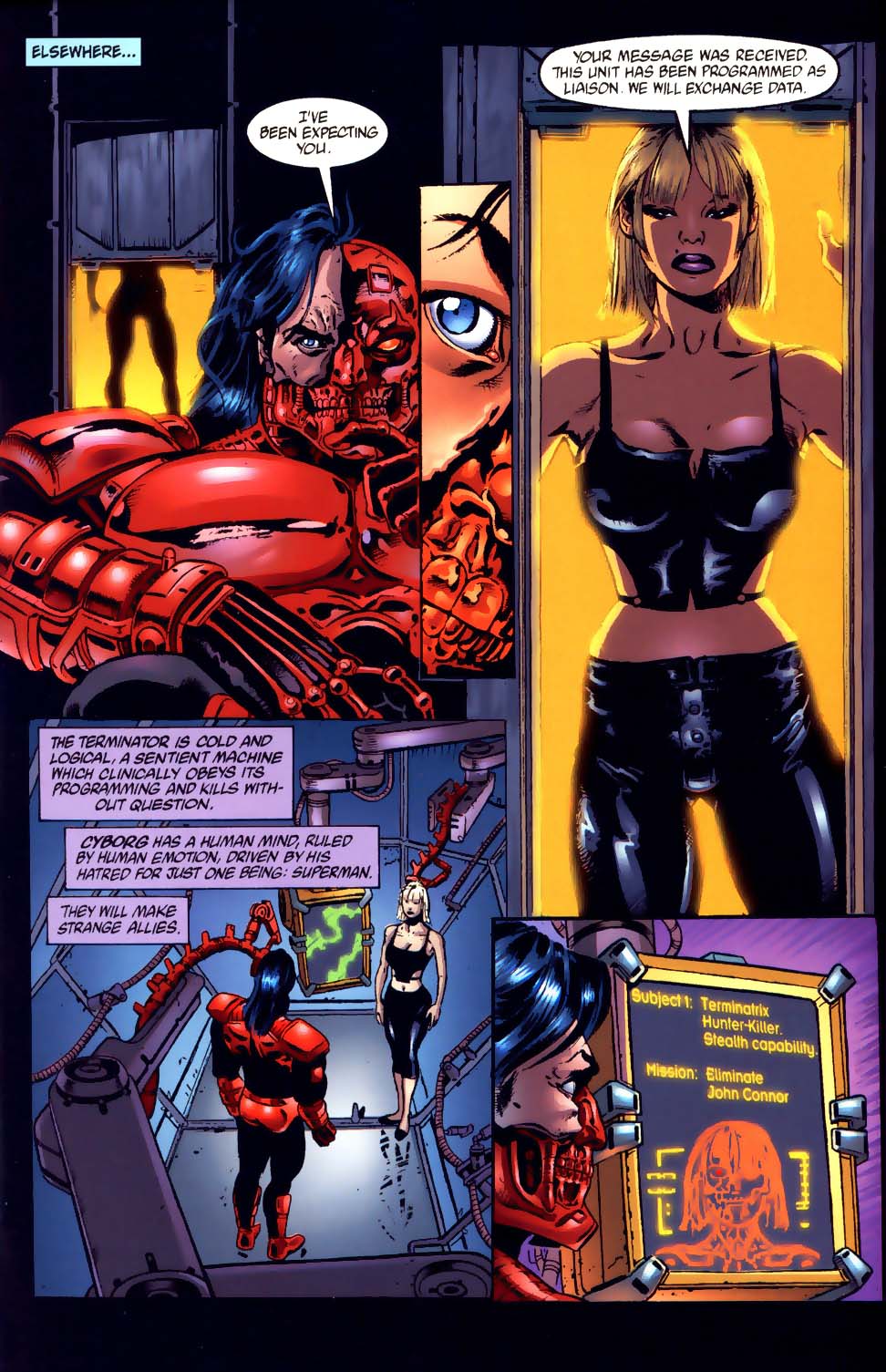 Read online Superman vs. The Terminator: Death to the Future comic -  Issue #2 - 14