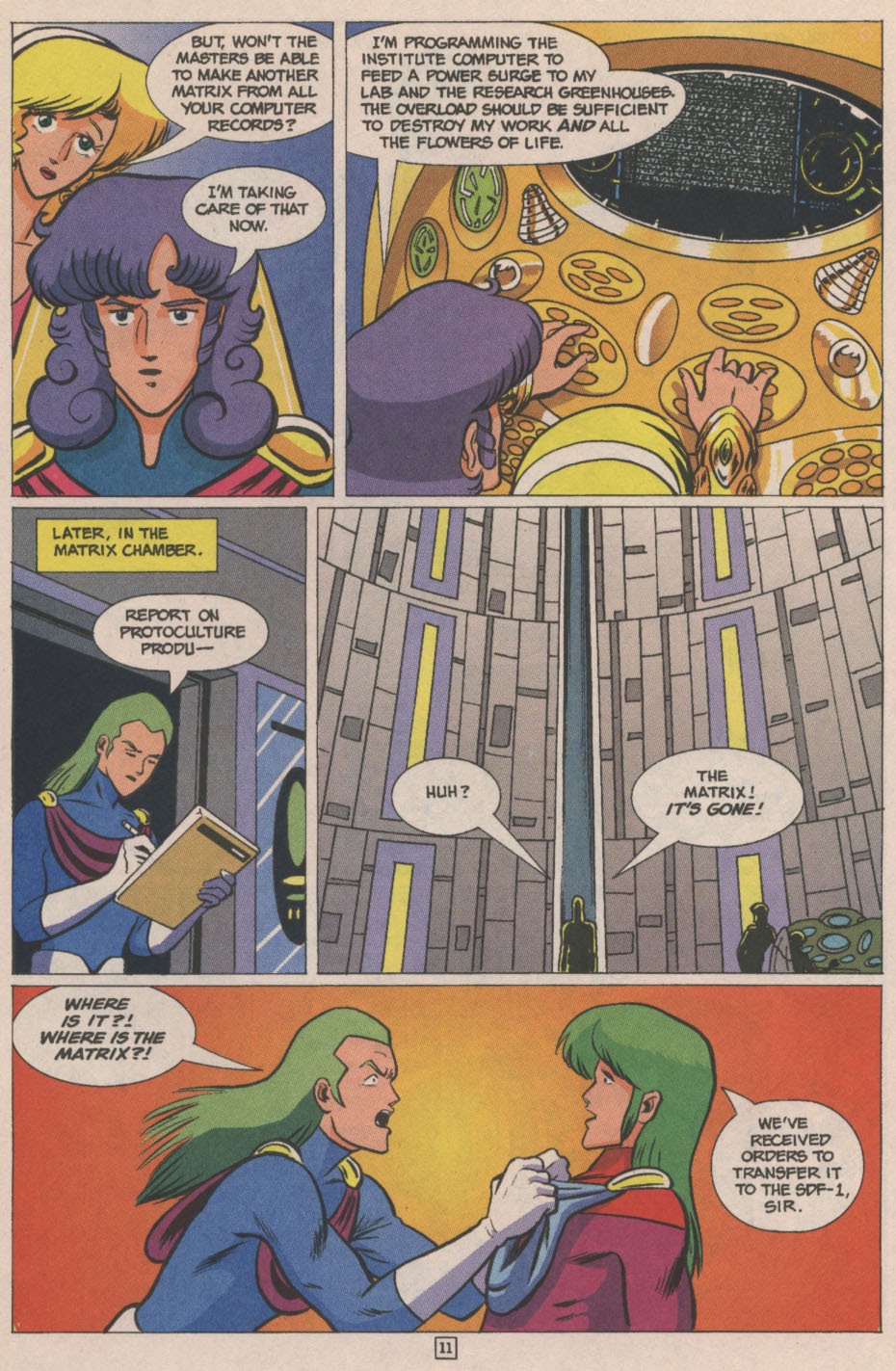 Read online Robotech Genesis: The Legend of Zor comic -  Issue #6 - 12