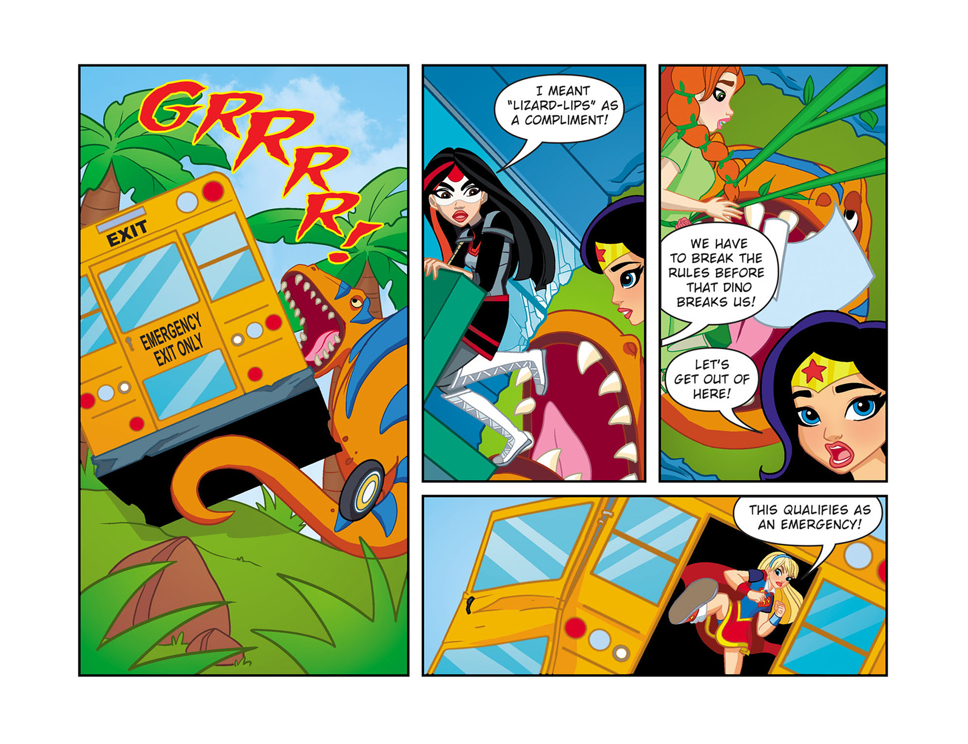 Read online DC Super Hero Girls: Past Times at Super Hero High comic -  Issue #2 - 18